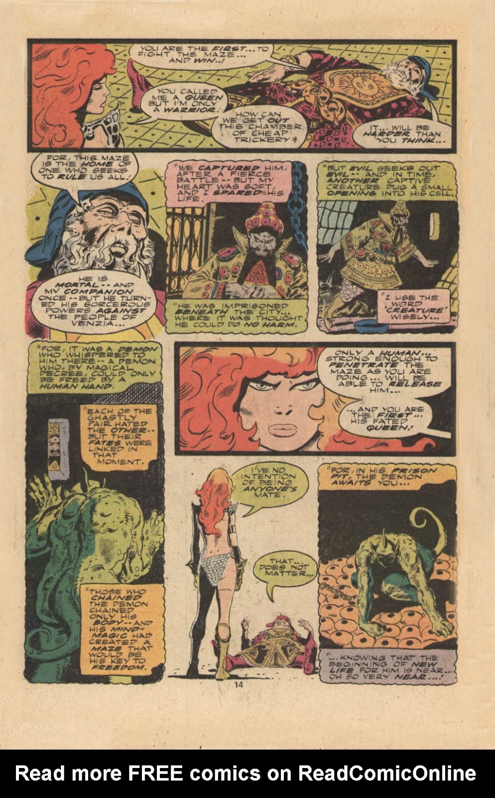 Red Sonja (1977) issue 2 - Page 9