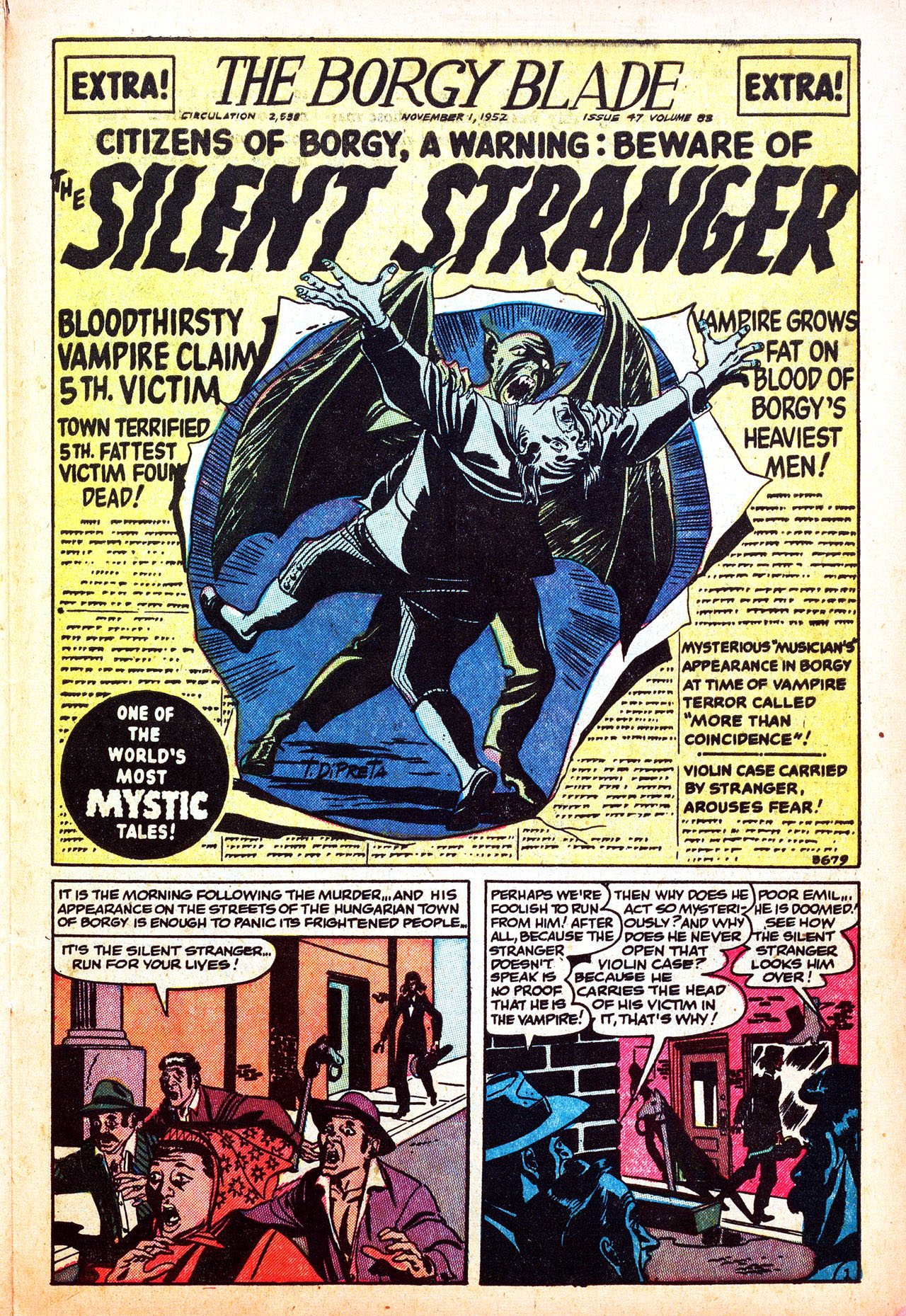 Read online Mystic (1951) comic -  Issue #17 - 27