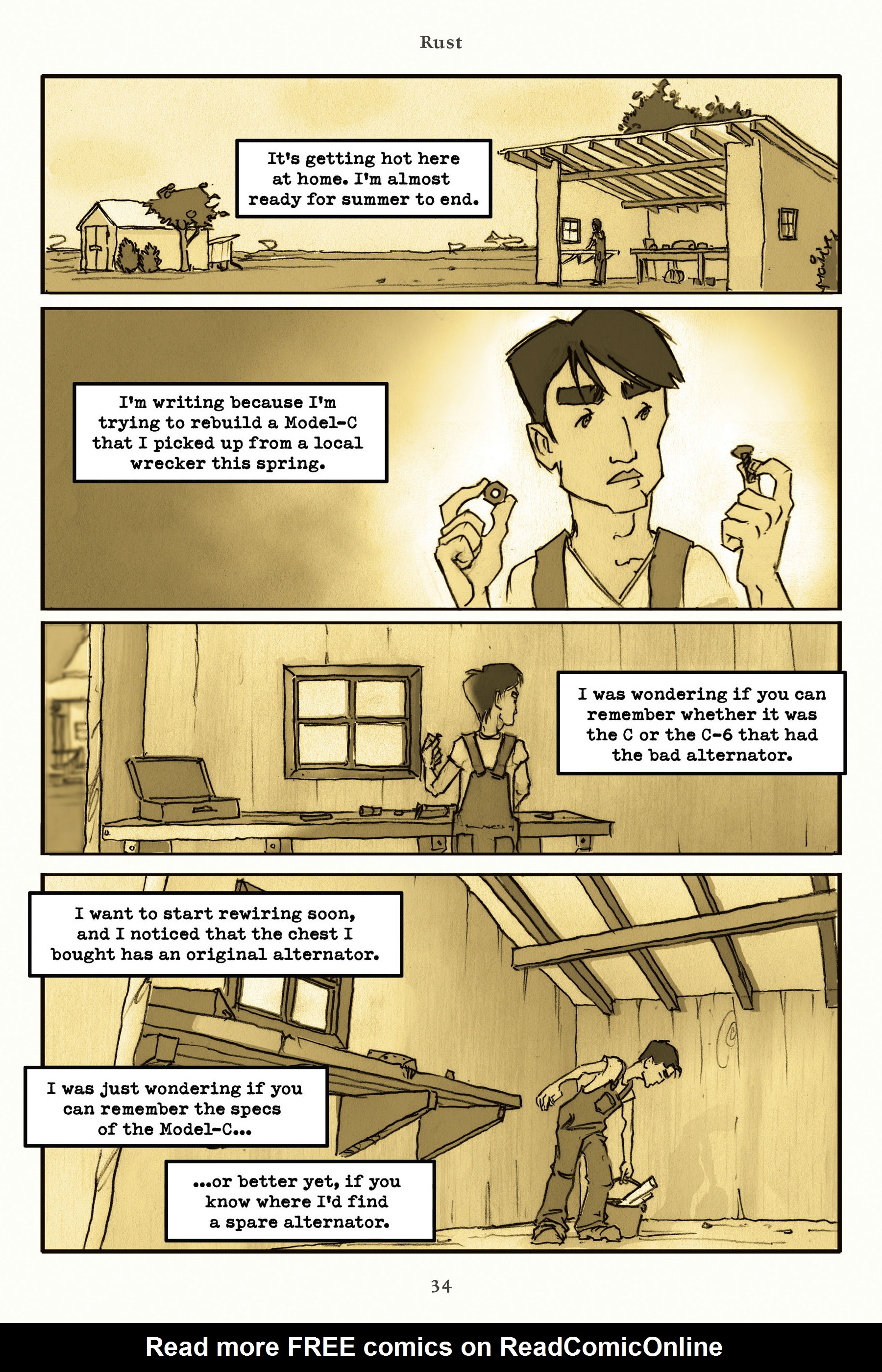 Read online Rust comic -  Issue # TPB 1 - 40