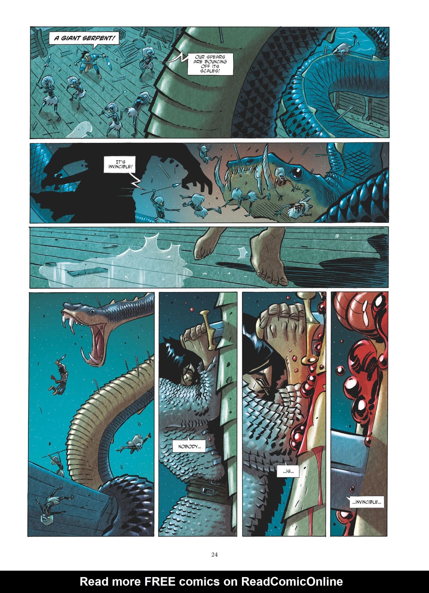 Read online Conan le Cimmérien - La Reine de la côte noire comic -  Issue #1 - 25