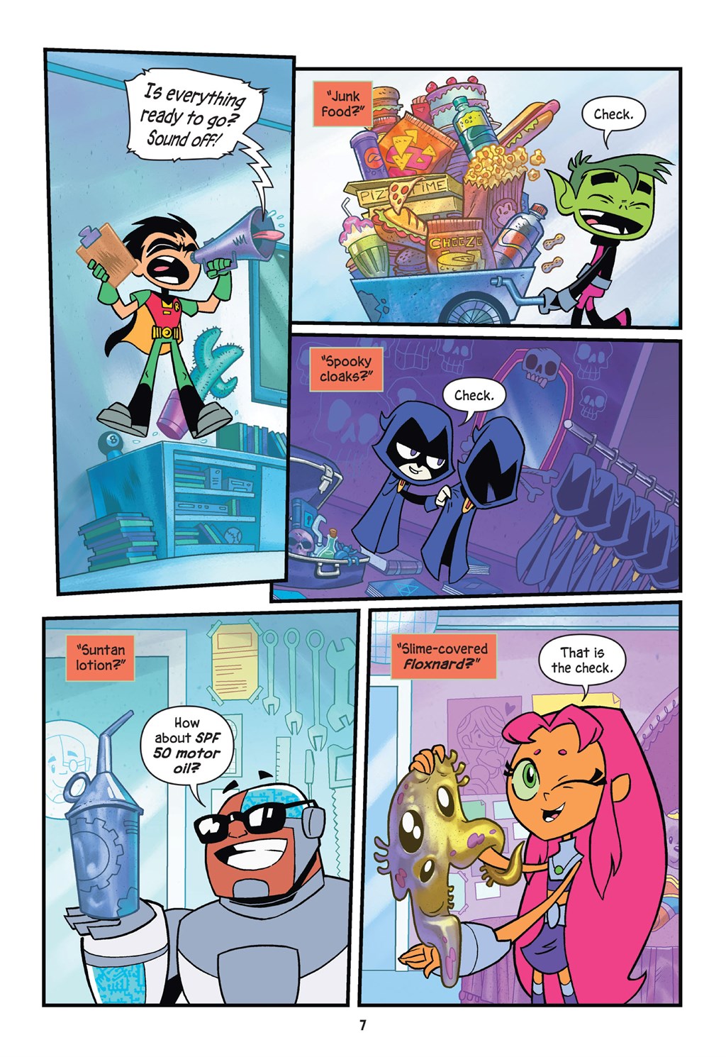 Read online Teen Titans Go! To Camp comic -  Issue # _TPB - 6