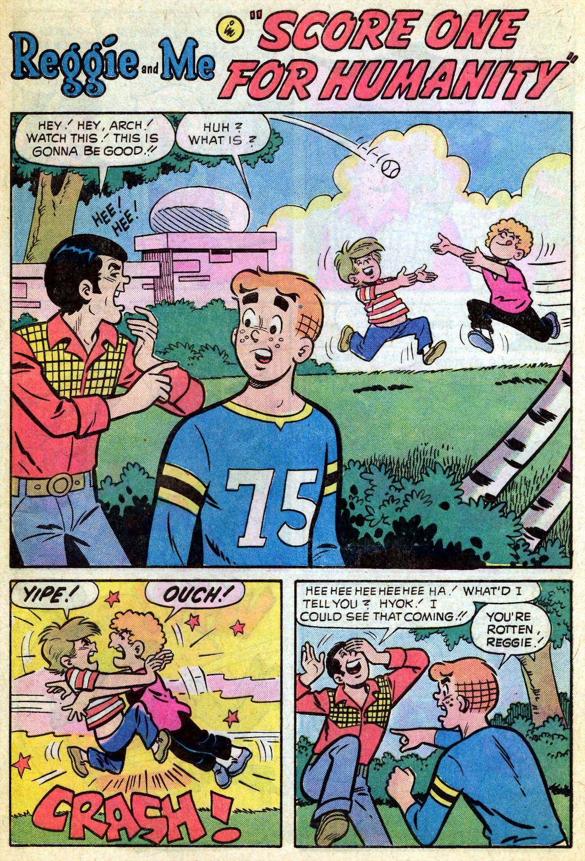 Read online Reggie and Me (1966) comic -  Issue #74 - 23