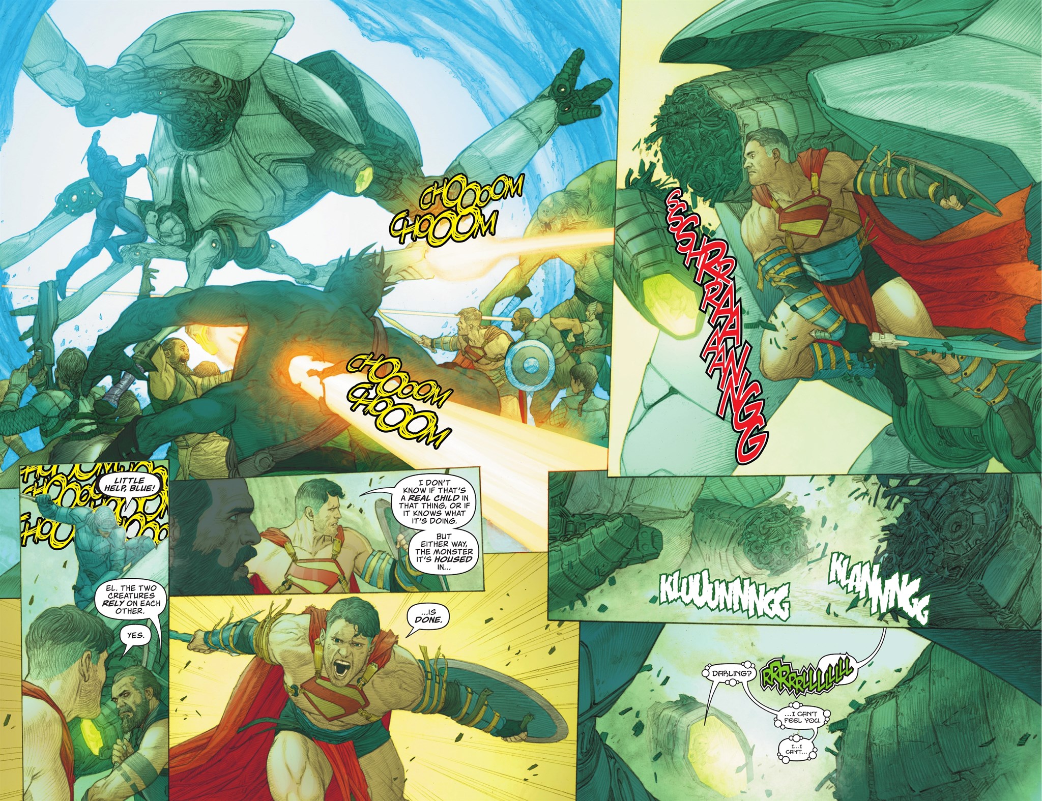 Read online Superman: Action Comics: Warworld Revolution comic -  Issue # TPB (Part 1) - 52