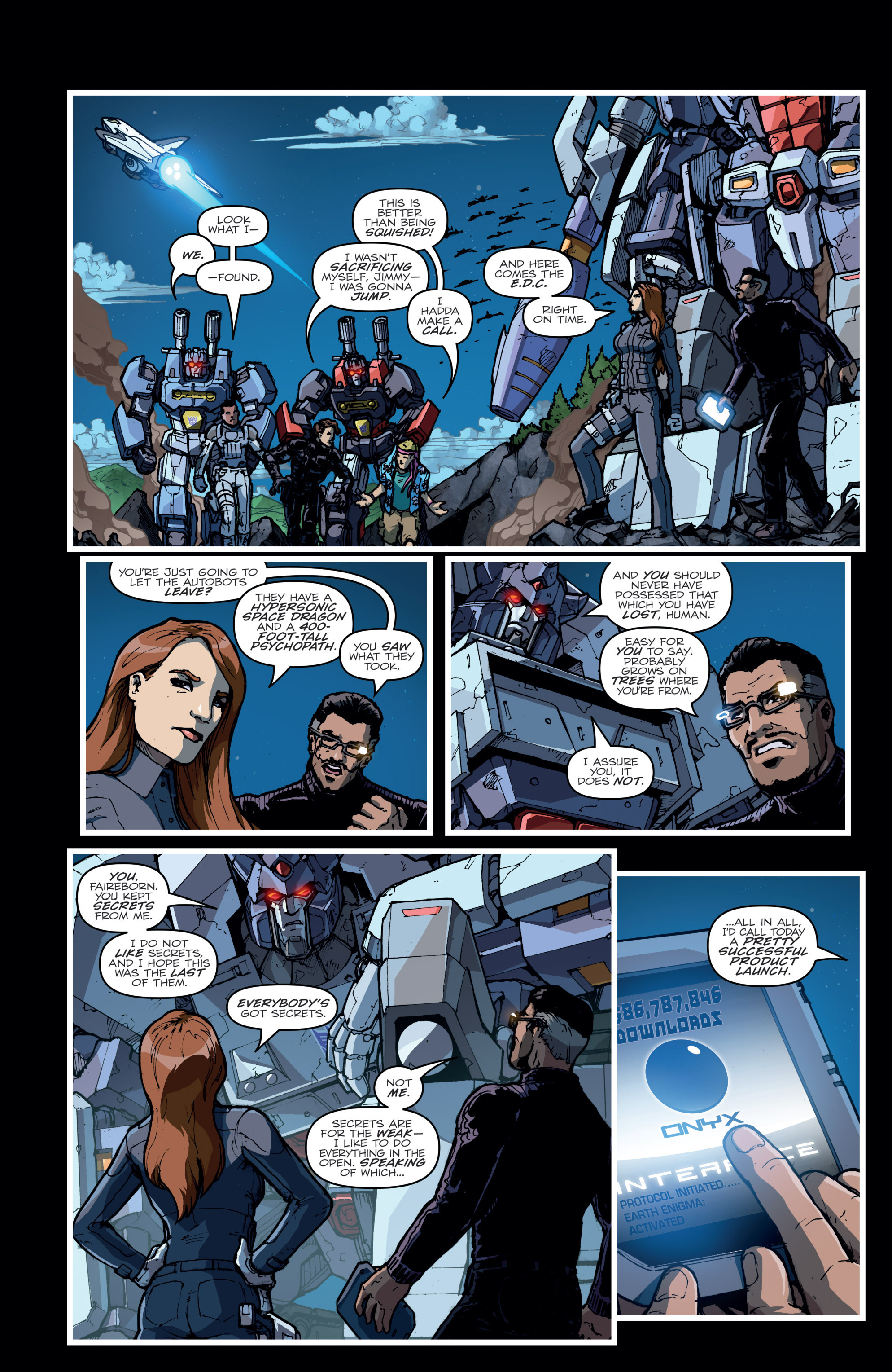 Read online The Transformers (2014) comic -  Issue #38 - 25