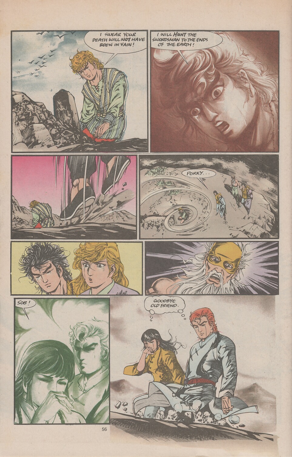 Read online Drunken Fist comic -  Issue #33 - 57
