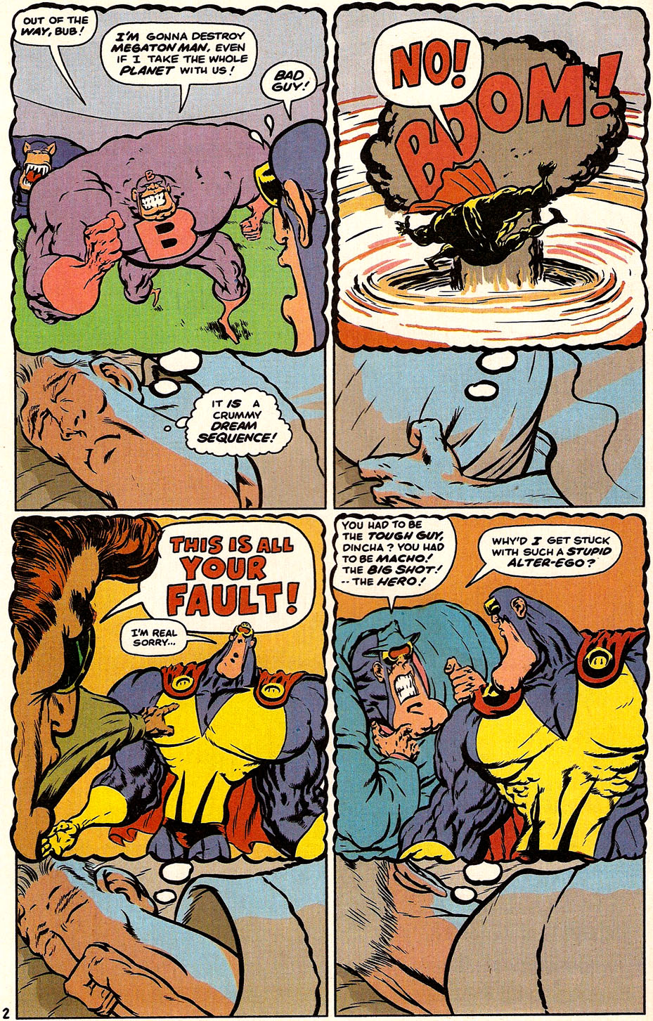Read online Megaton Man comic -  Issue #8 - 4