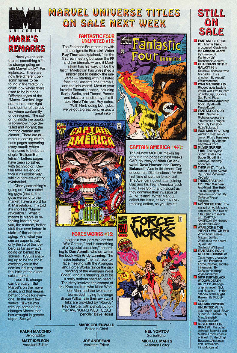 Read online Thunderstrike (1993) comic -  Issue #21 - 25