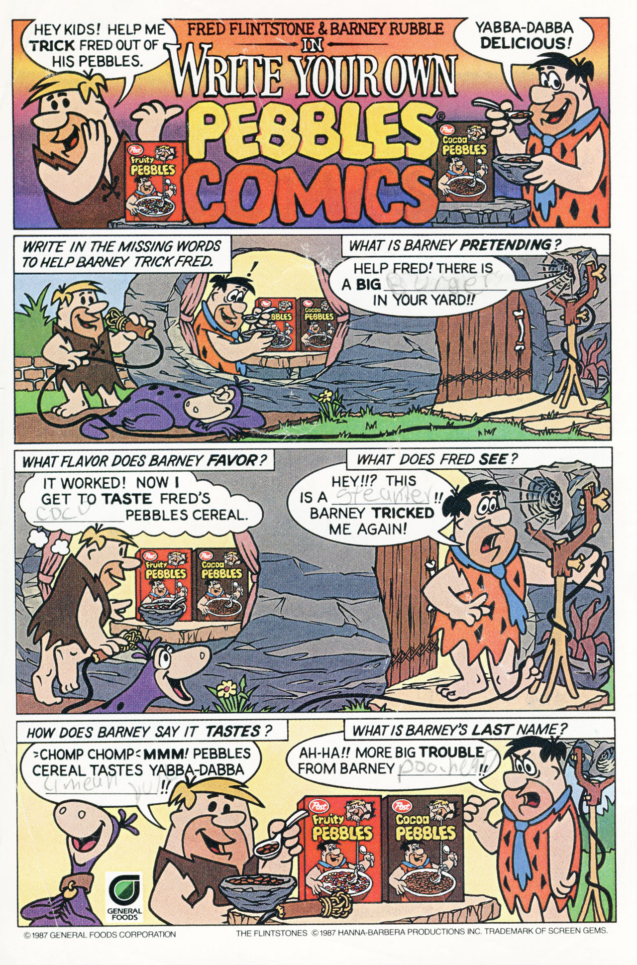 Read online Heathcliff comic -  Issue #20 - 2