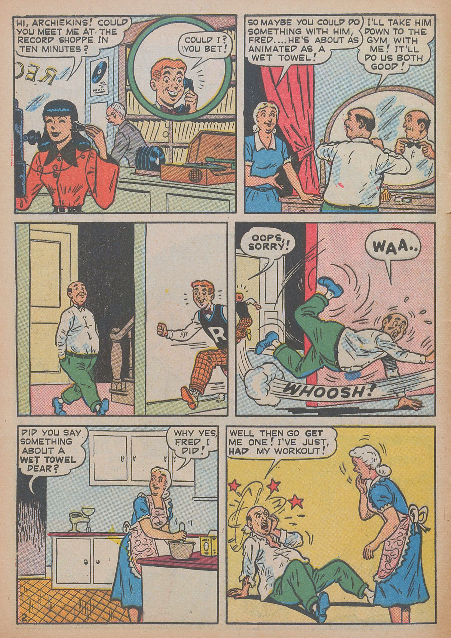 Read online Pep Comics comic -  Issue #77 - 4