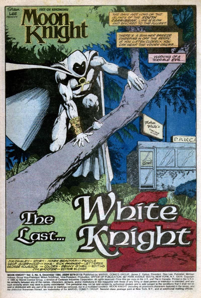 Moon Knight: Fist of Khonshu issue 6 - Page 2