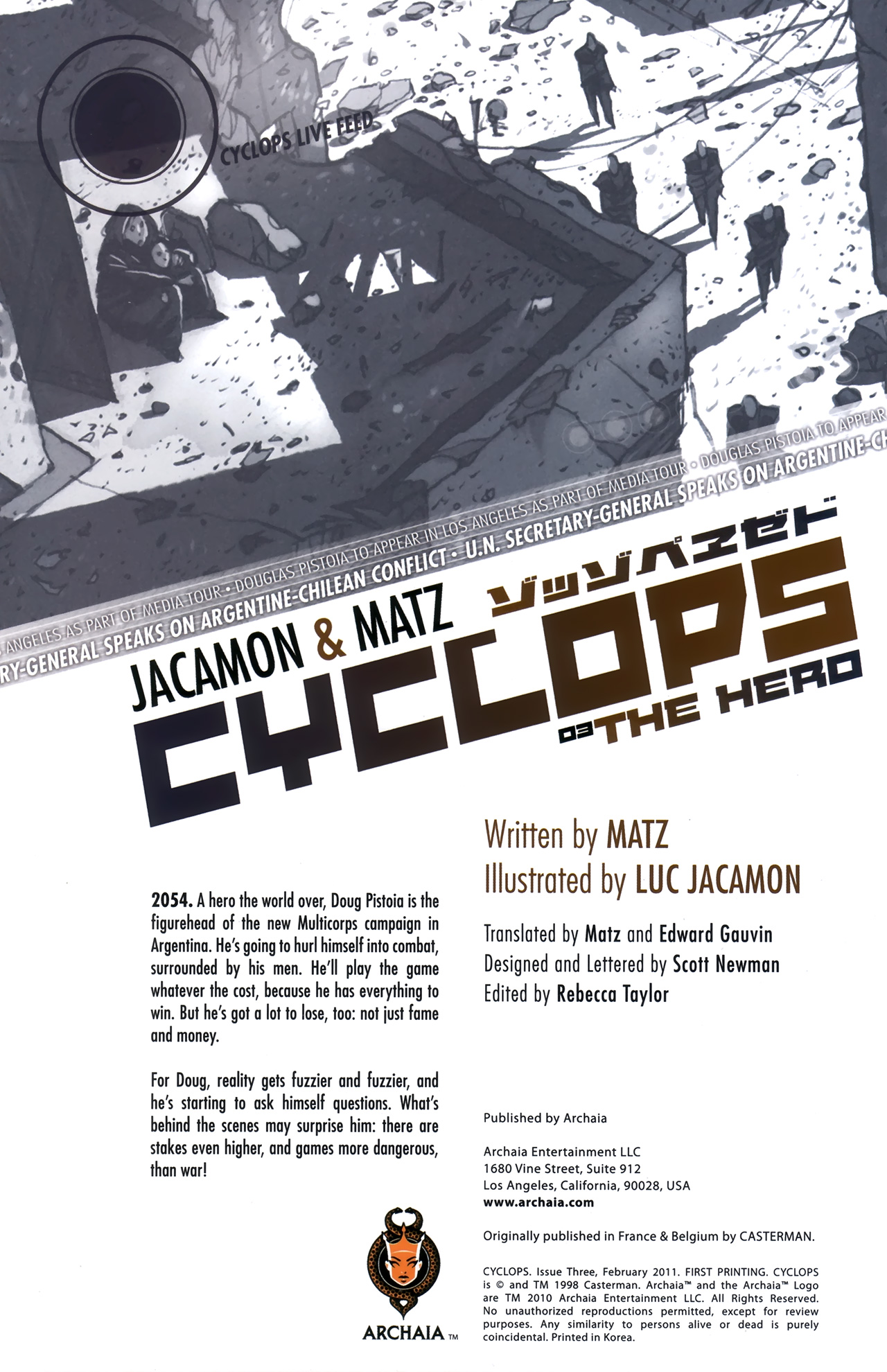 Read online Cyclops (2010) comic -  Issue #3 - 2
