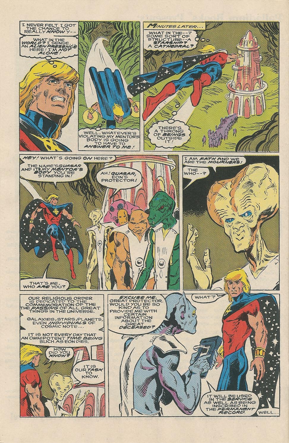 Read online Quasar comic -  Issue #26 - 7