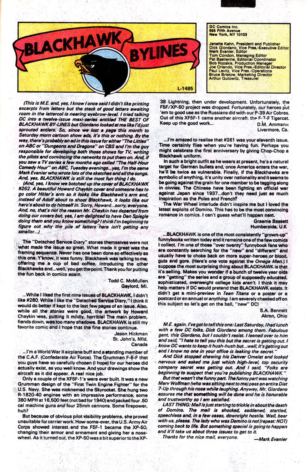Blackhawk (1957) Issue #266 #157 - English 25