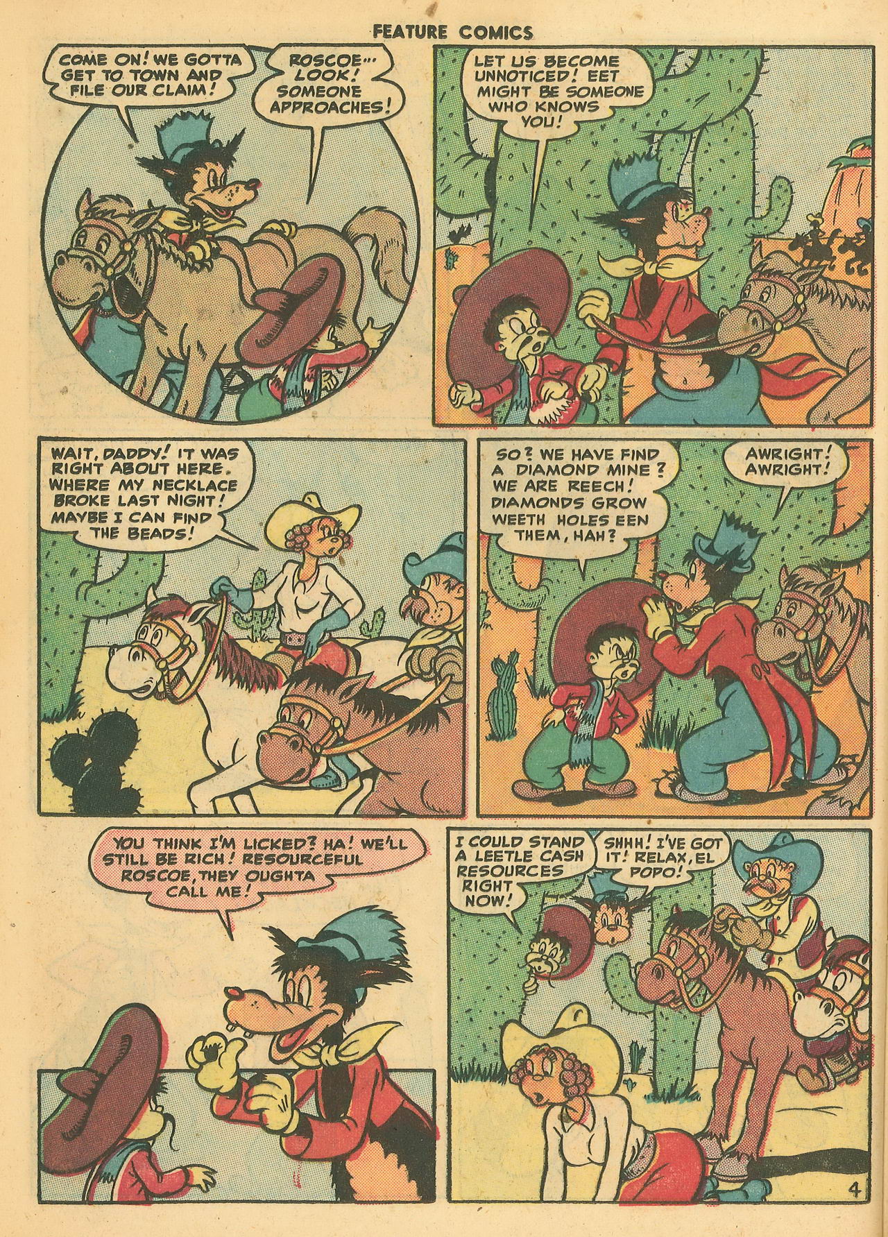 Read online Feature Comics comic -  Issue #111 - 36