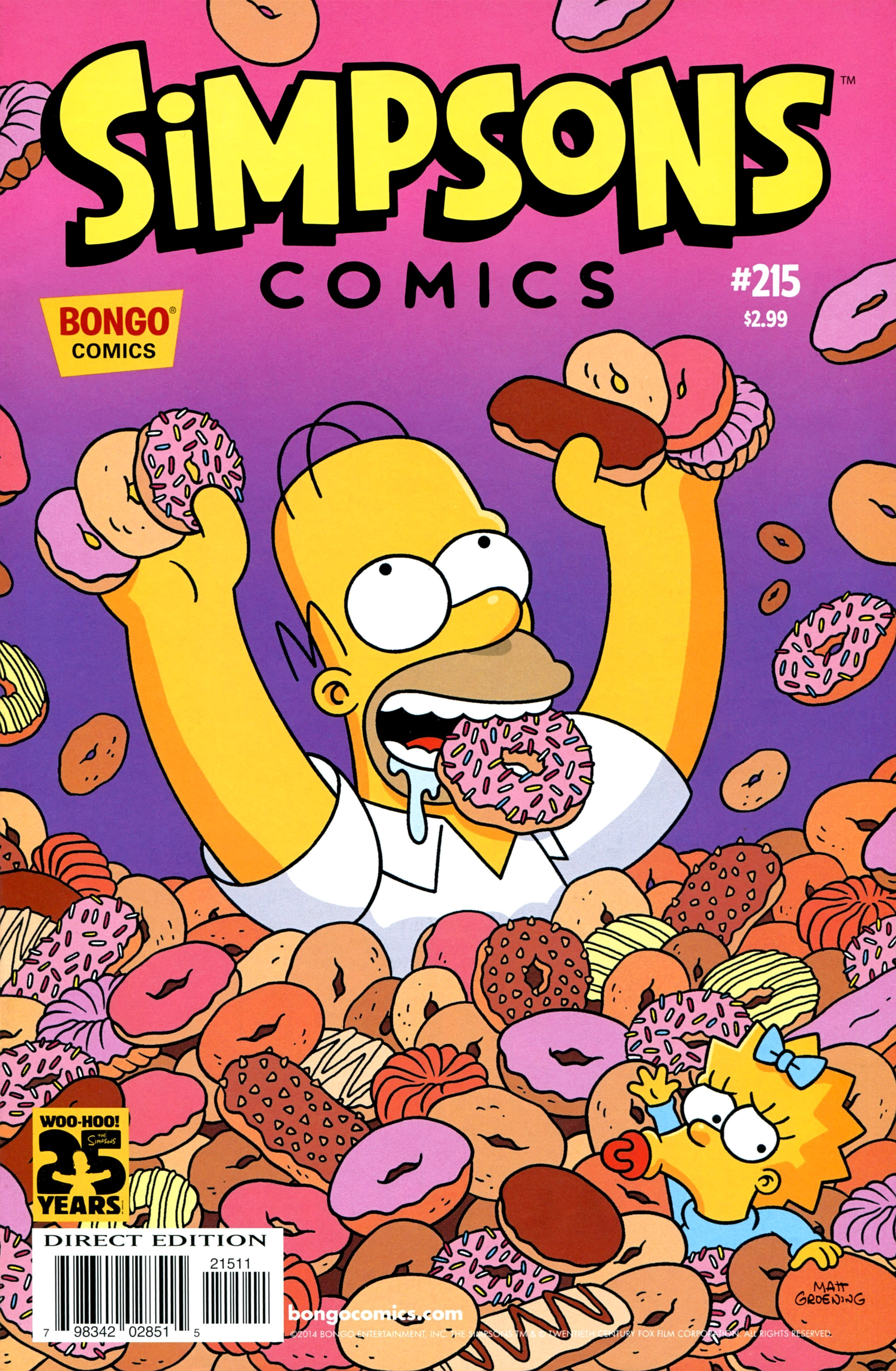 Read online Simpsons Comics comic -  Issue #215 - 1