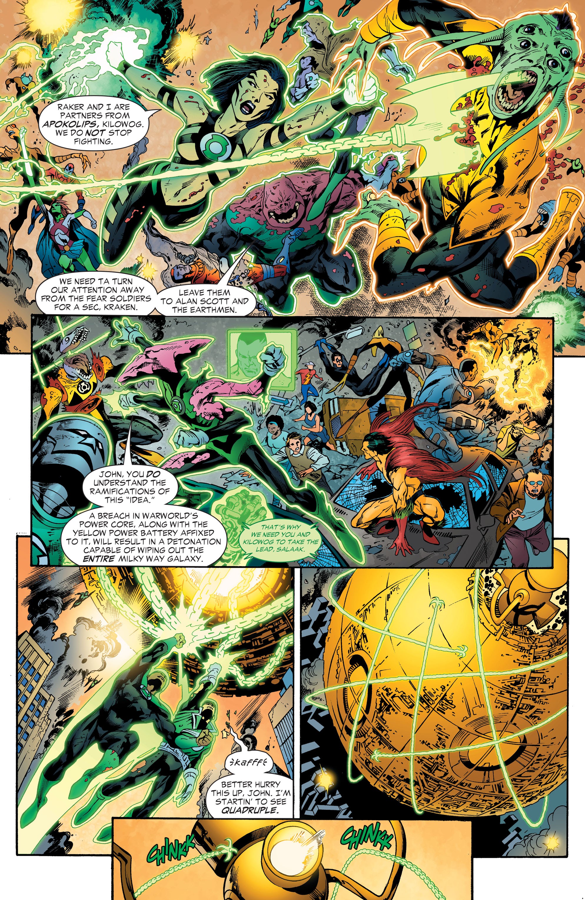Read online Green Lantern by Geoff Johns comic -  Issue # TPB 3 (Part 4) - 29