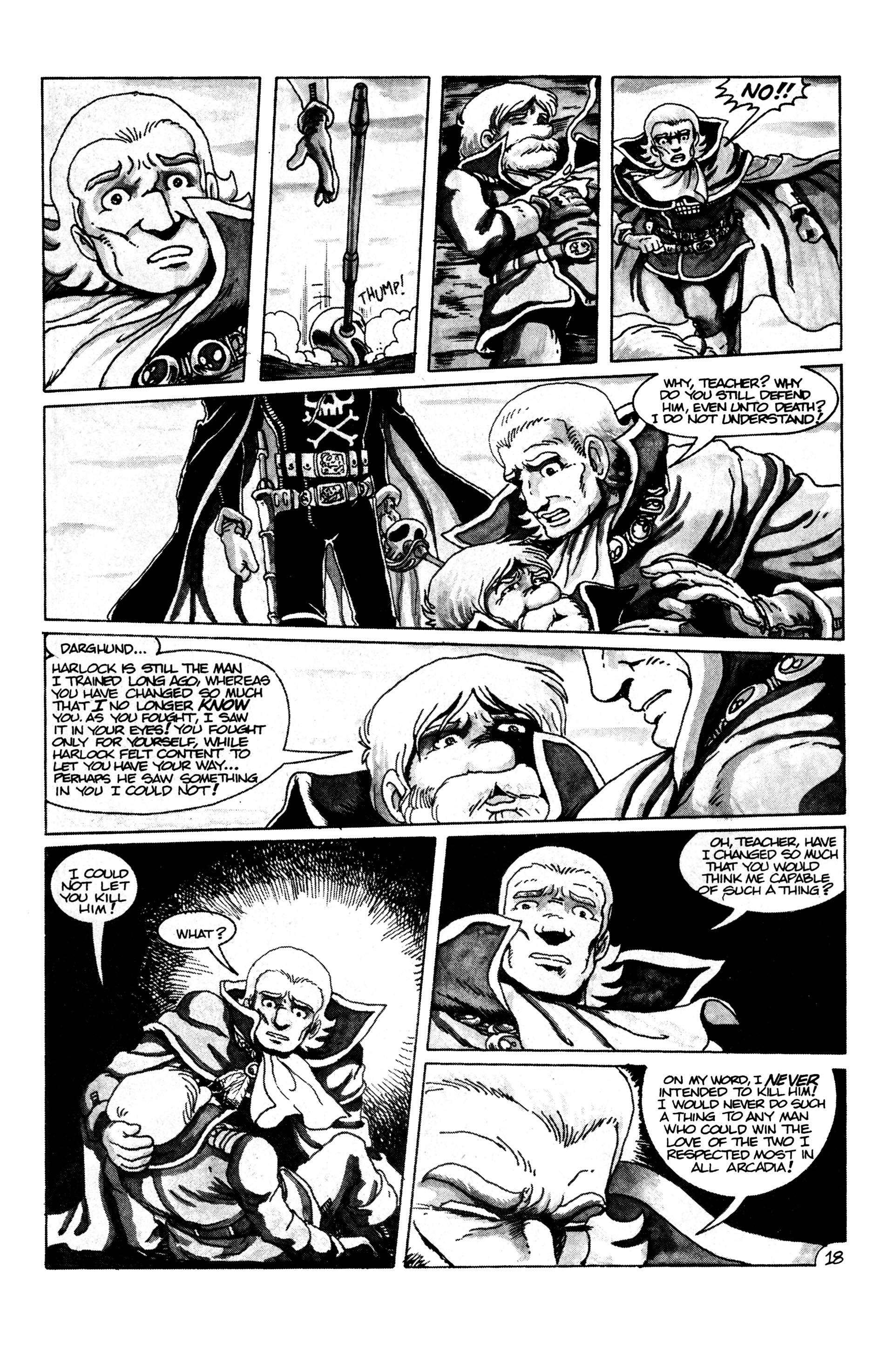 Read online Captain Harlock comic -  Issue #3 - 24
