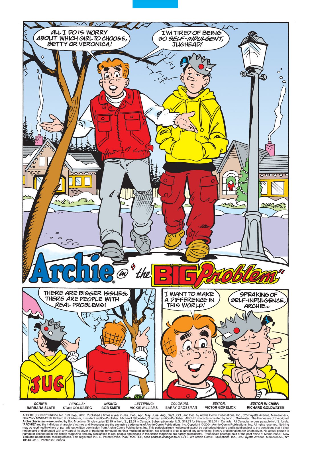 Read online Archie (1960) comic -  Issue #553 - 2