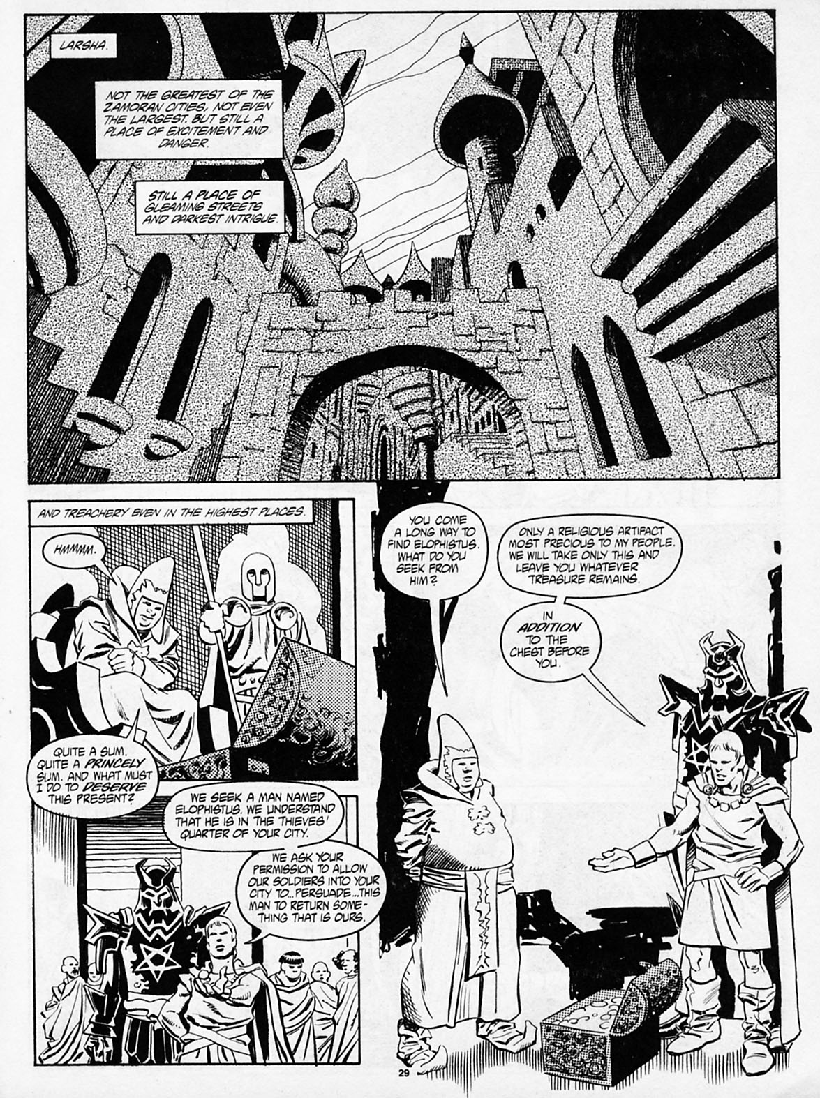 The Savage Sword Of Conan issue 186 - Page 31