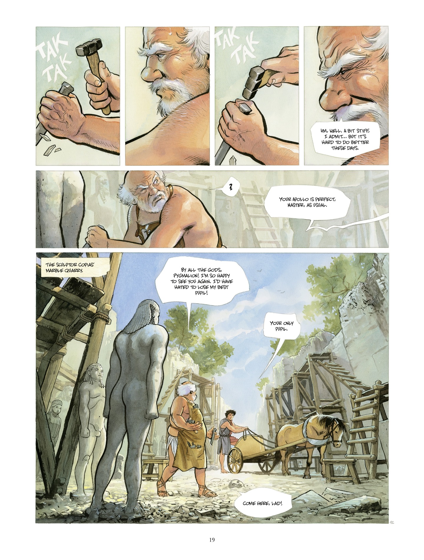 Read online Pygmalion and the Ivory Virgin comic -  Issue # TPB - 19