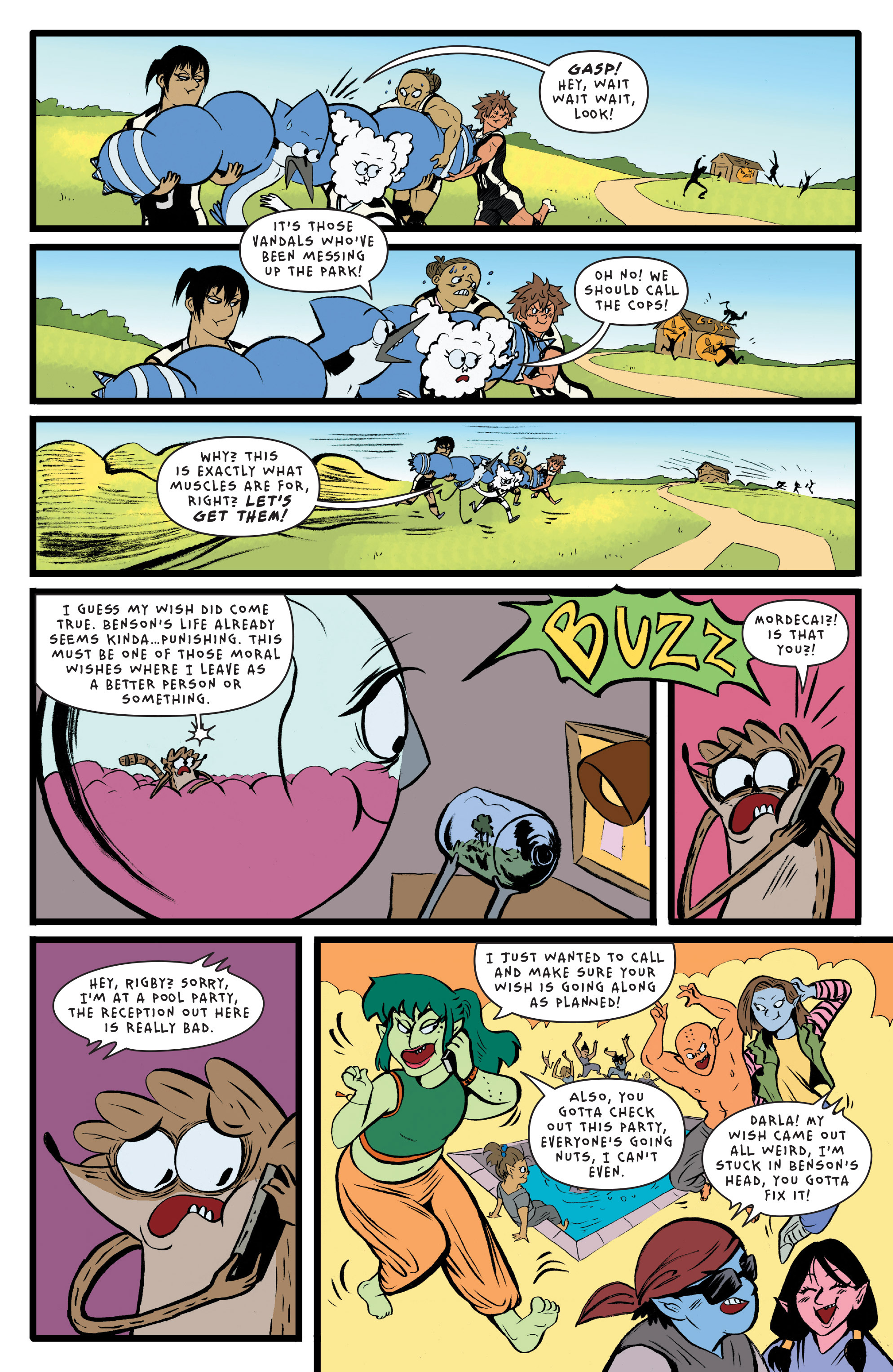 Read online Regular Show comic -  Issue #18 - 17