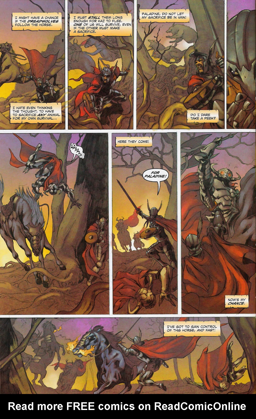 Read online Dragonlance: The Legend of Huma comic -  Issue #6 - 9