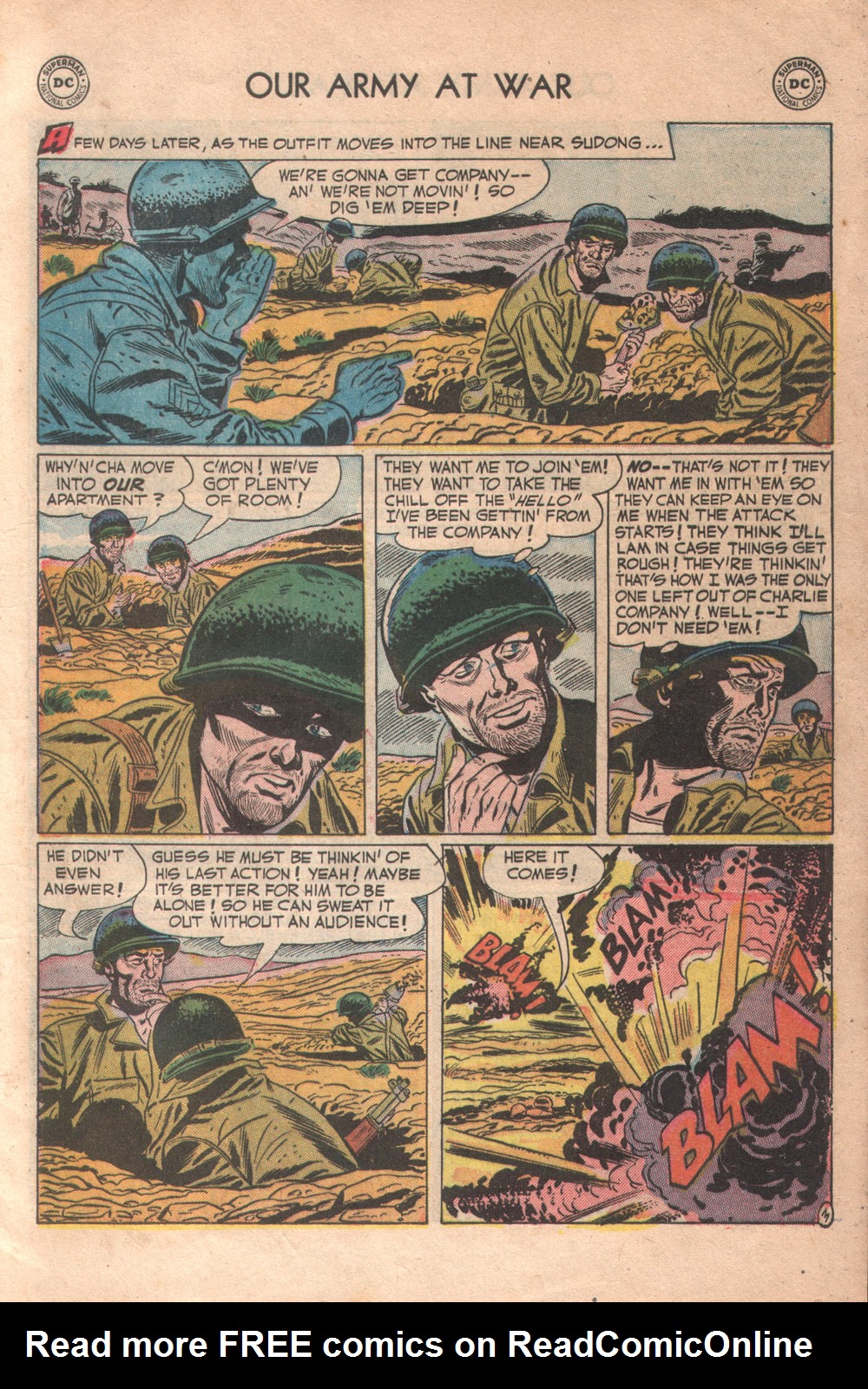 Read online Our Army at War (1952) comic -  Issue #4 - 5