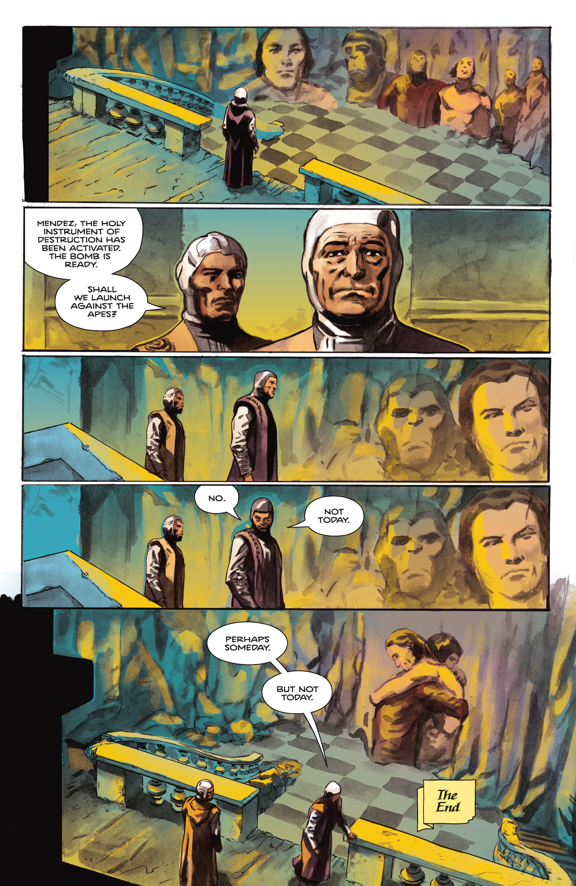 Read online Tarzan On the Planet of the Apes comic -  Issue #5 - 23
