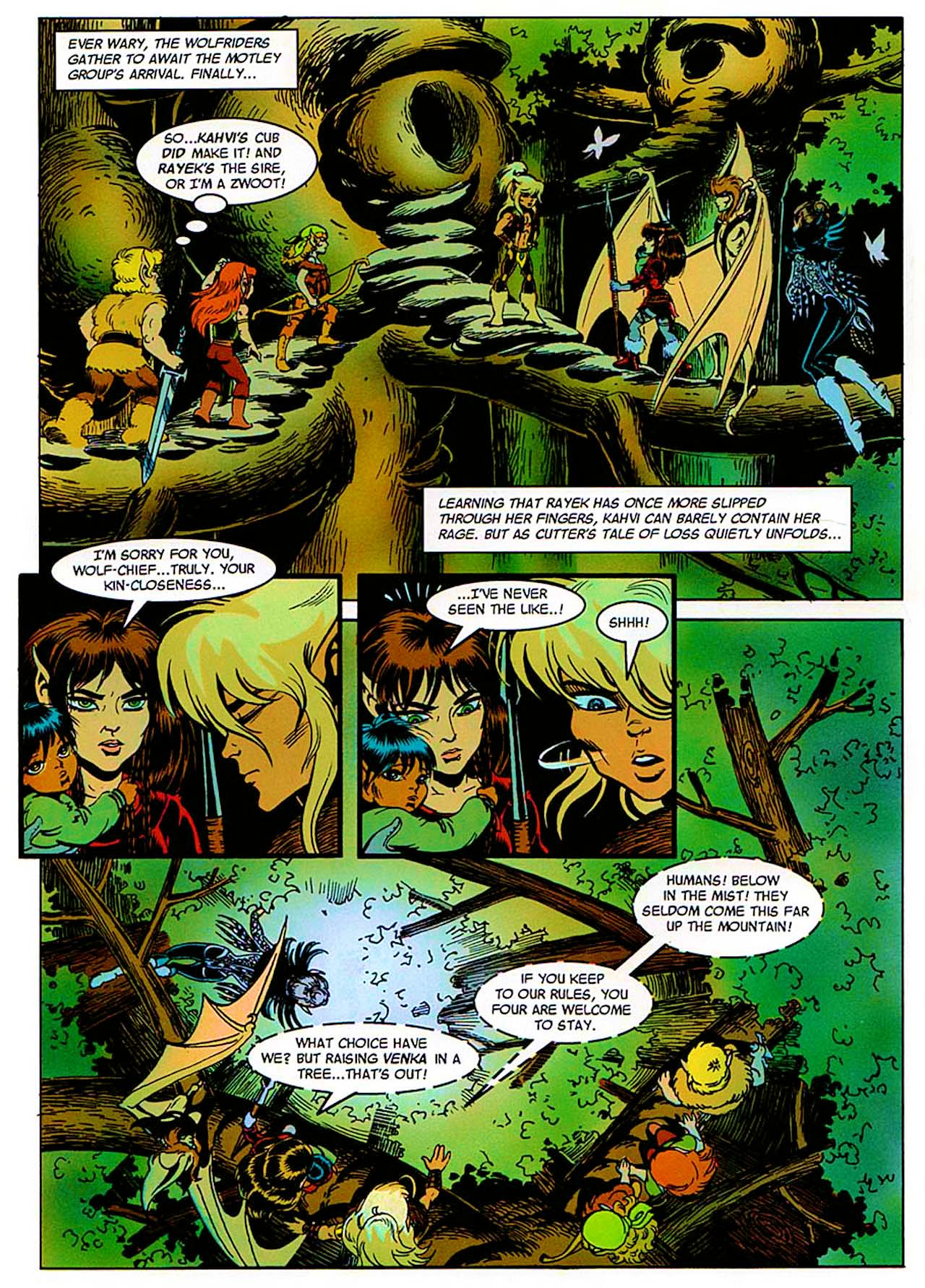 Read online ElfQuest: Kings of the Broken Wheel comic -  Issue #7 - 10