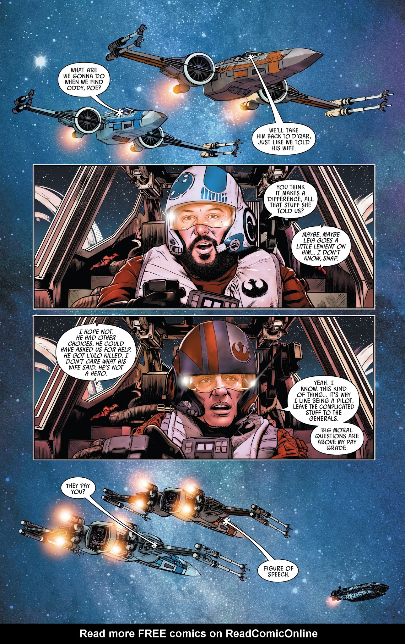 Read online Star Wars: Poe Dameron comic -  Issue #18 - 19