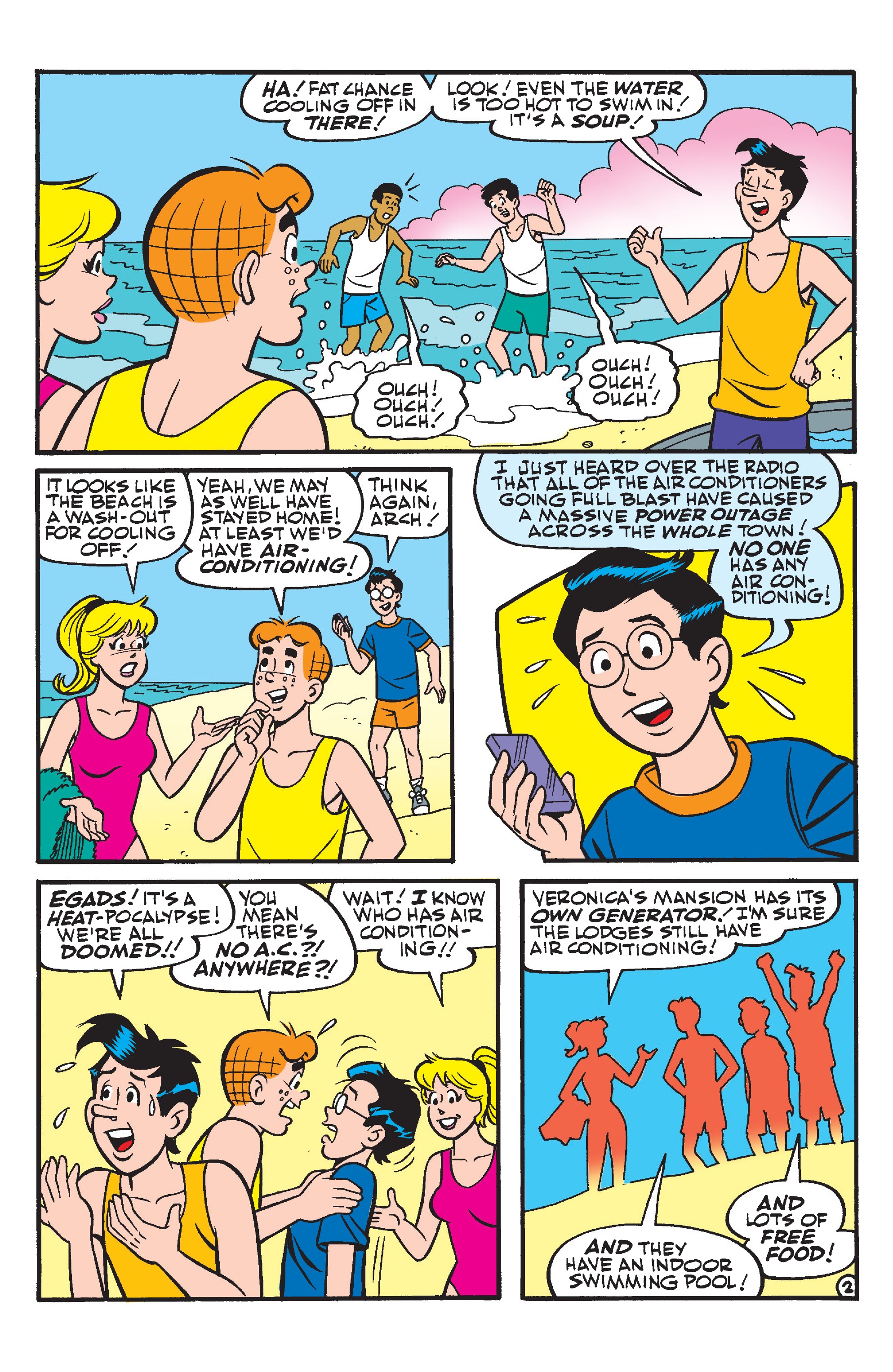 Read online Archie & Friends: Summer Vacation comic -  Issue # Full - 9