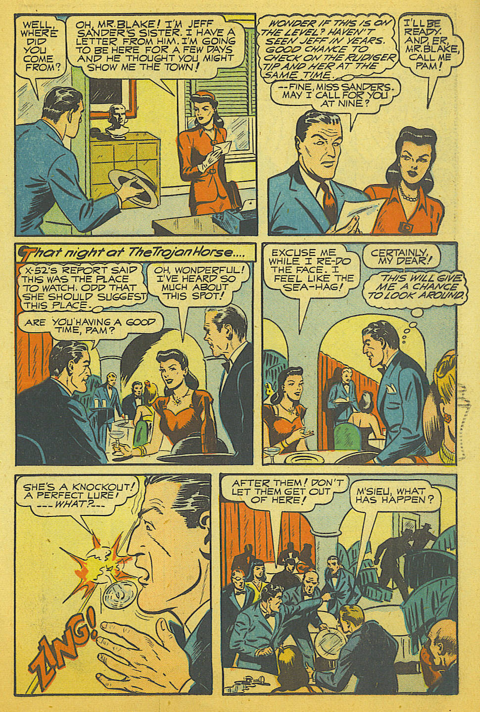 Read online Super-Mystery Comics comic -  Issue #34 - 10