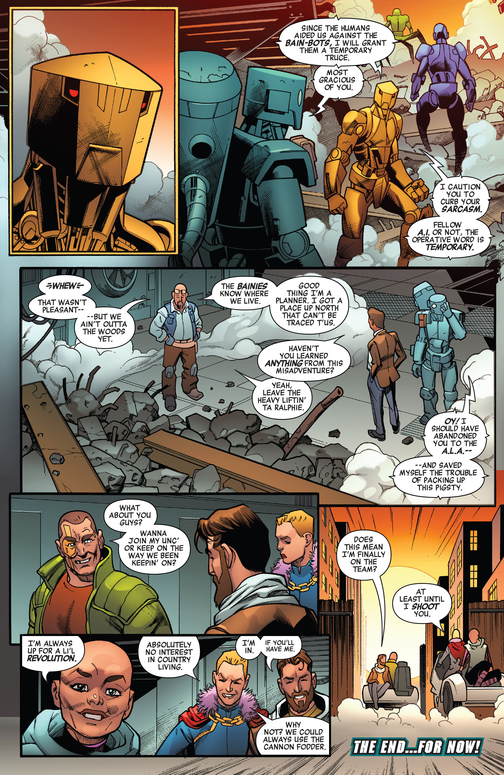 Read online 2020 Machine Man comic -  Issue #2 - 32