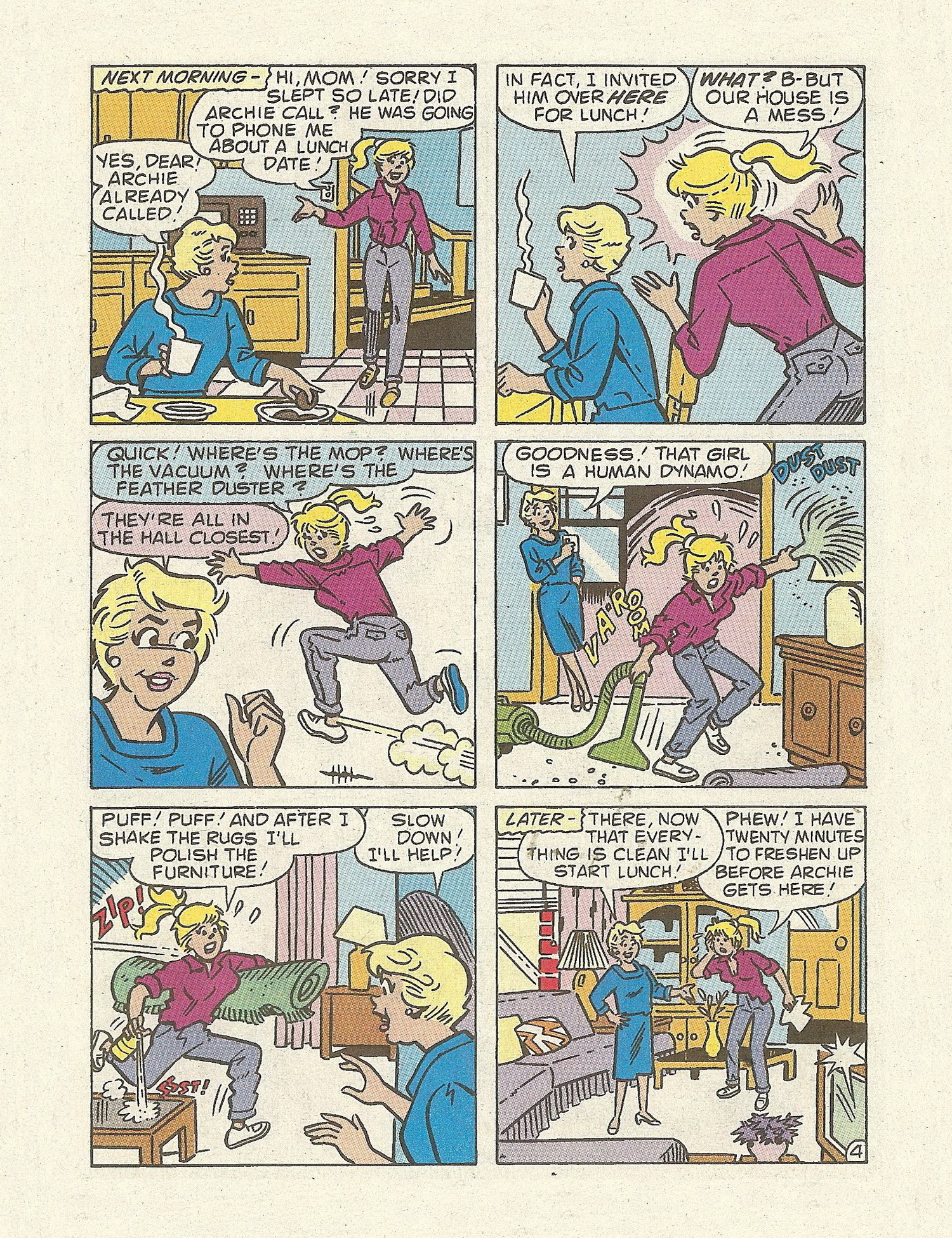 Read online Betty and Veronica Digest Magazine comic -  Issue #72 - 65