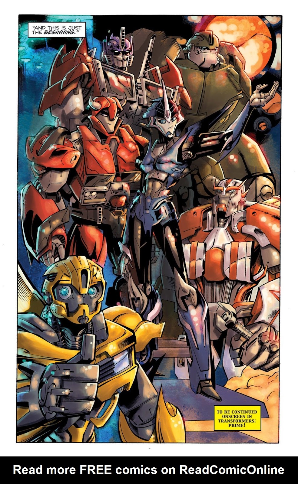 Read online The Transformers Prime comic Issue _TPB