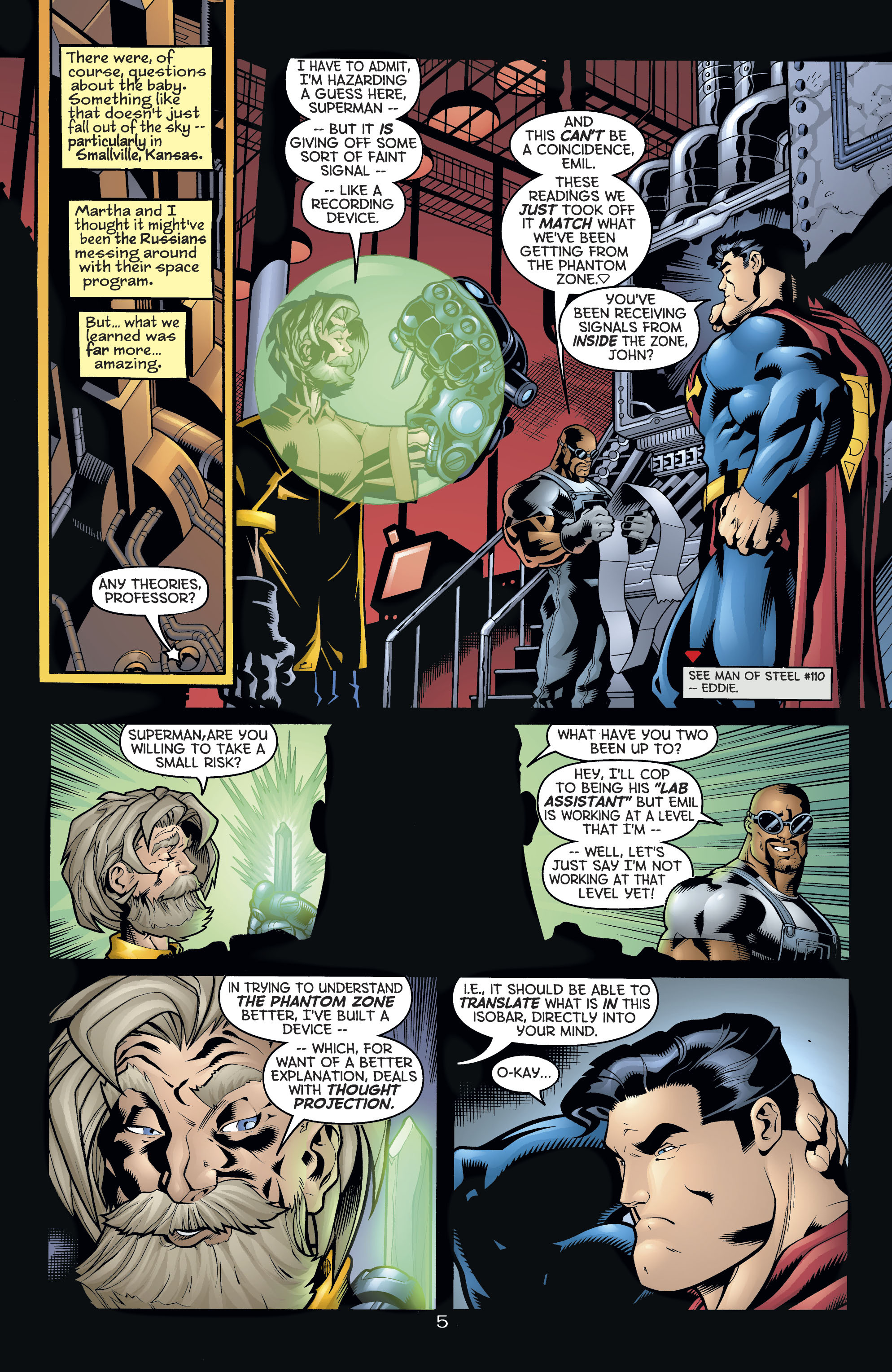 Read online Superman (1987) comic -  Issue #166 - 5