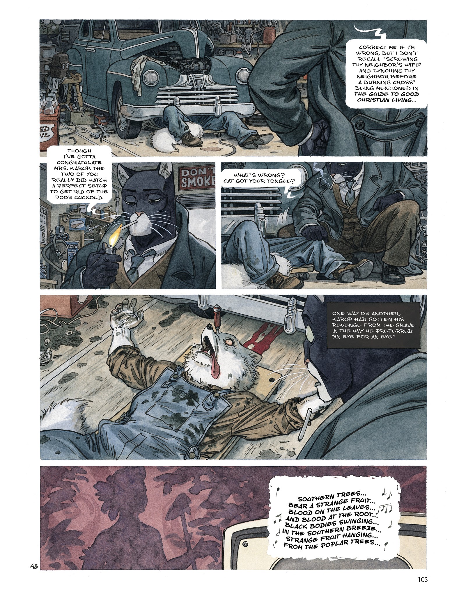 Read online Blacksad: The Collected Stories comic -  Issue # TPB (Part 2) - 5
