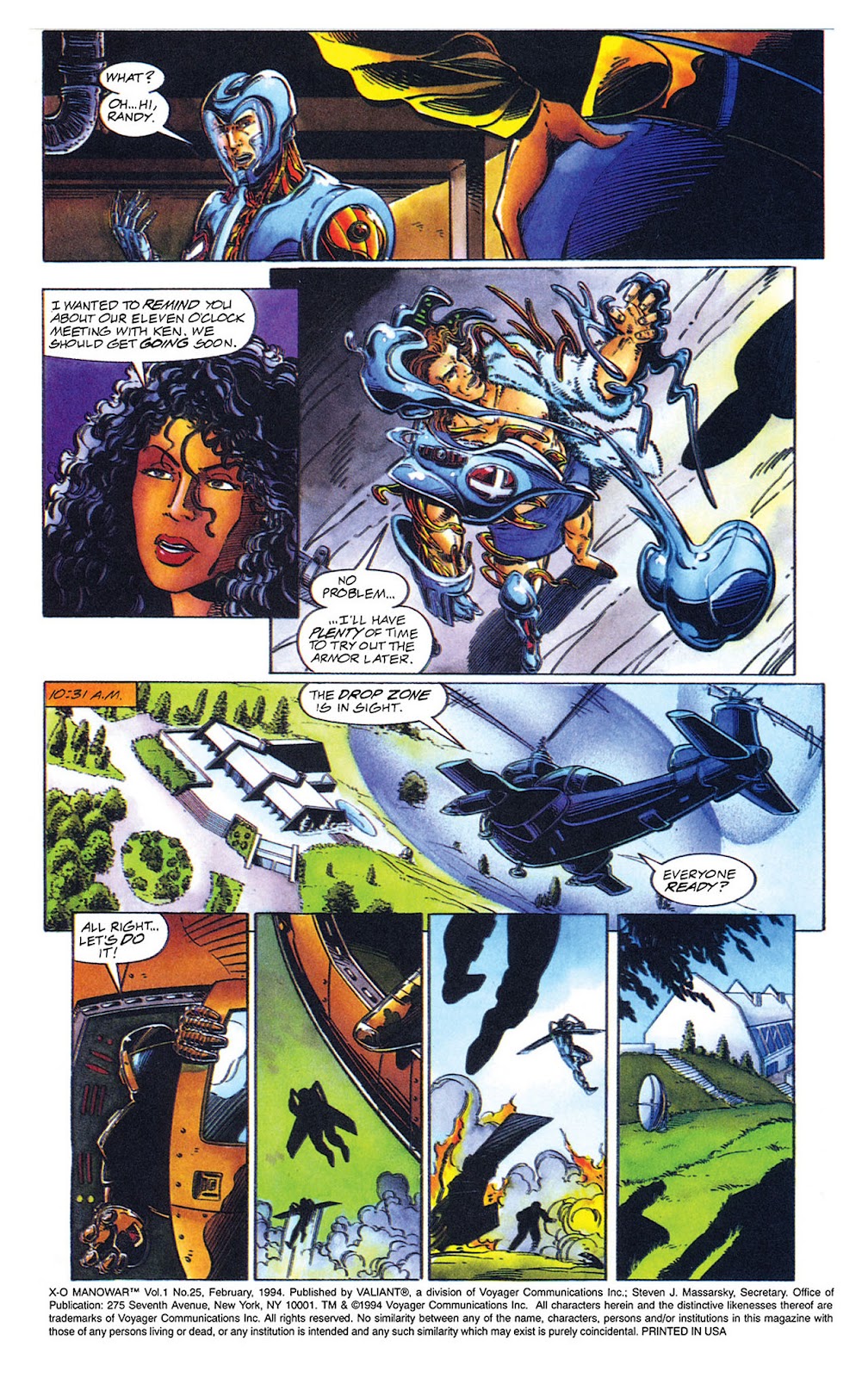 X-O Manowar (1992) issue 25 - Page 4