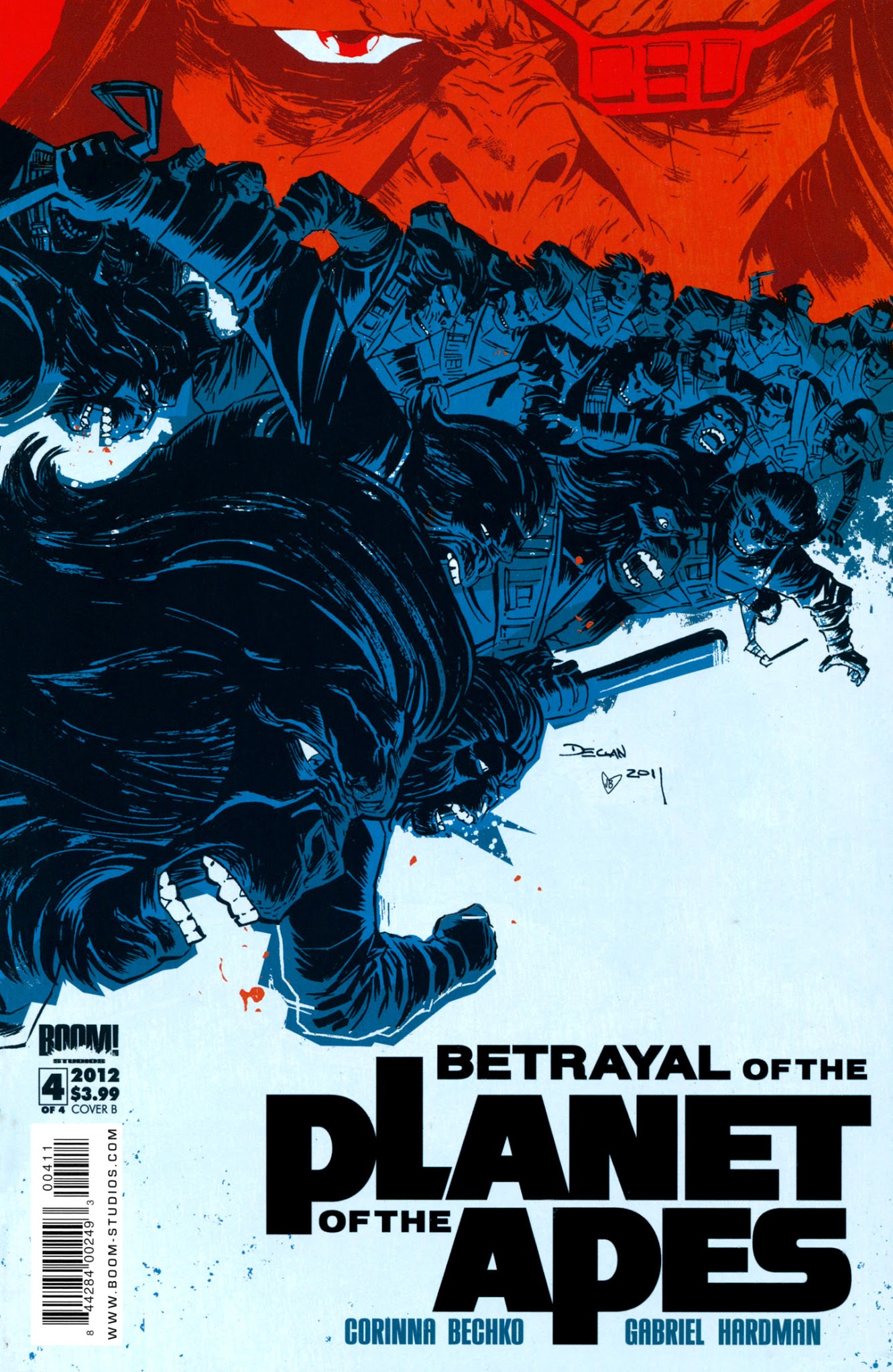 Read online Betrayal of the Planet of the Apes comic -  Issue #4 - 1