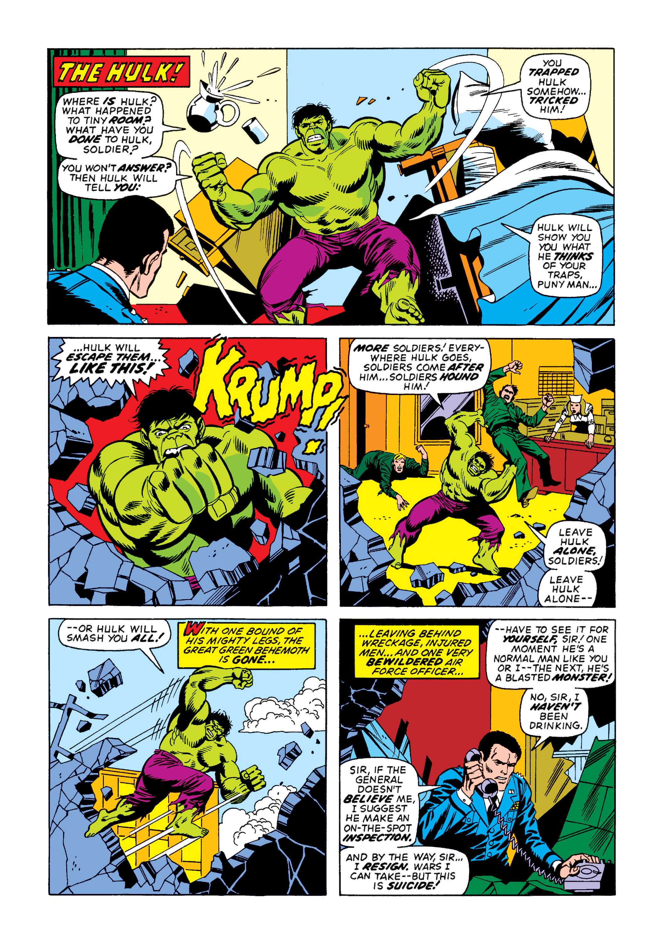 Read online Marvel Masterworks: The Incredible Hulk comic -  Issue # TPB 10 (Part 2) - 17