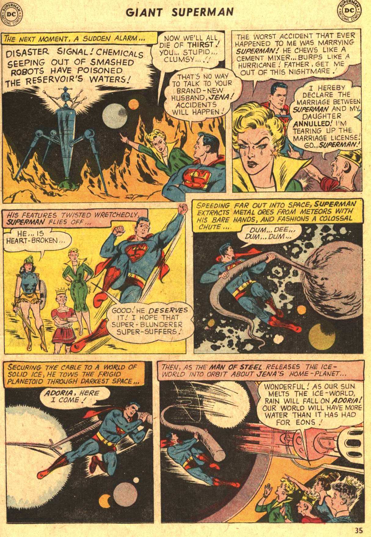 Read online Superman (1939) comic -  Issue #207 - 36