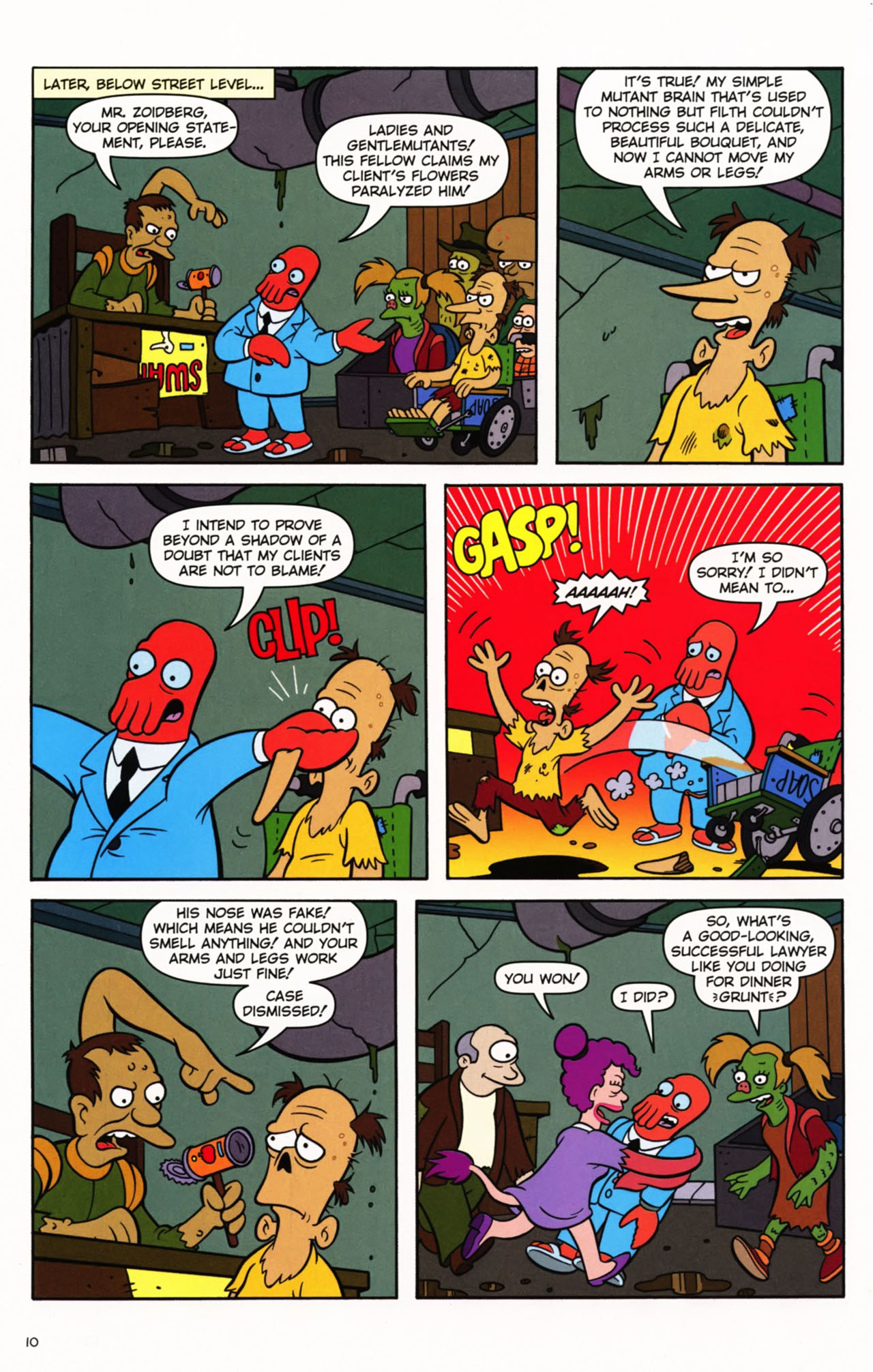 Read online Futurama Comics comic -  Issue #48 - 9