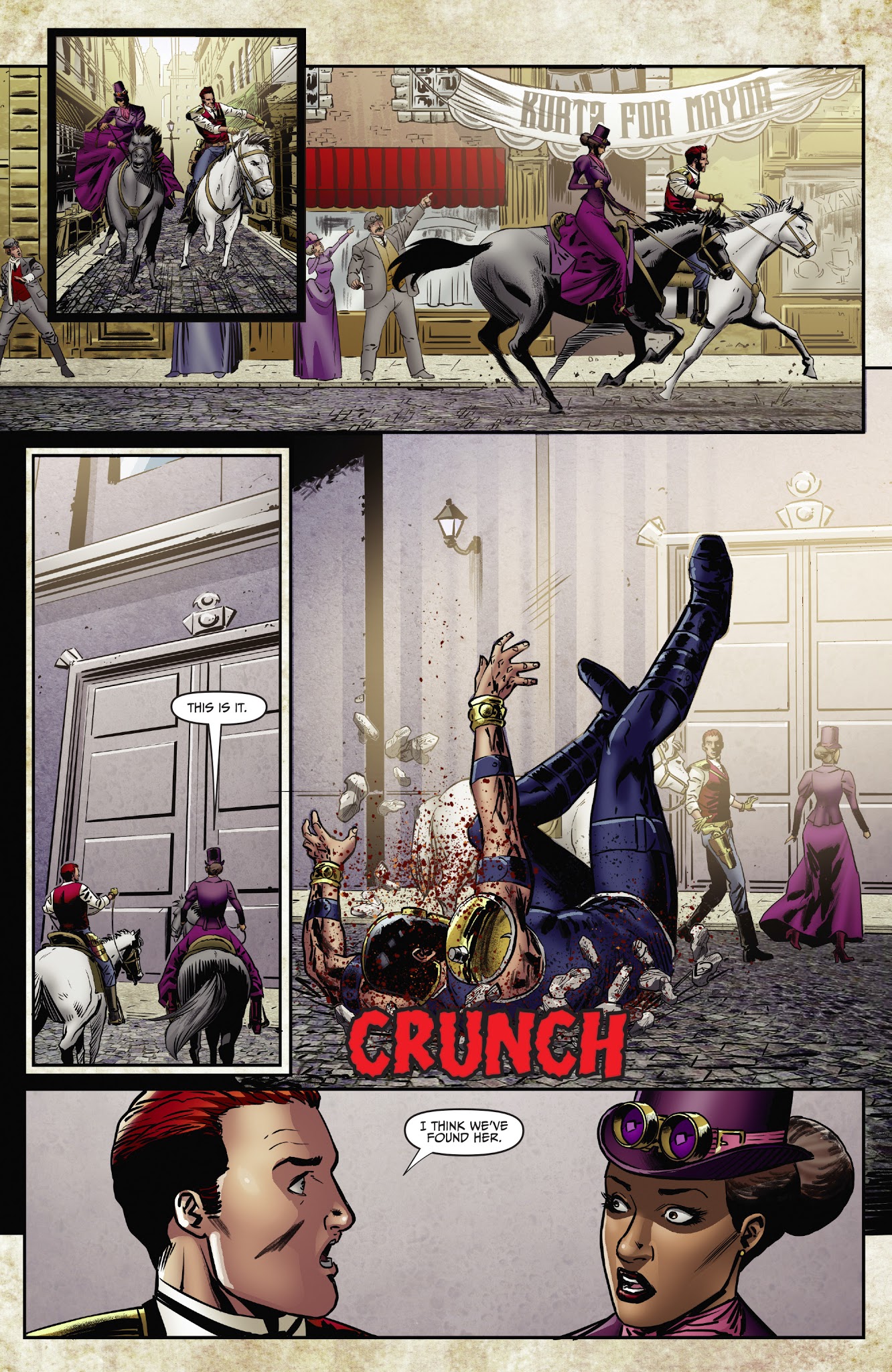 Read online Legenderry: Vampirella comic -  Issue #5 - 3