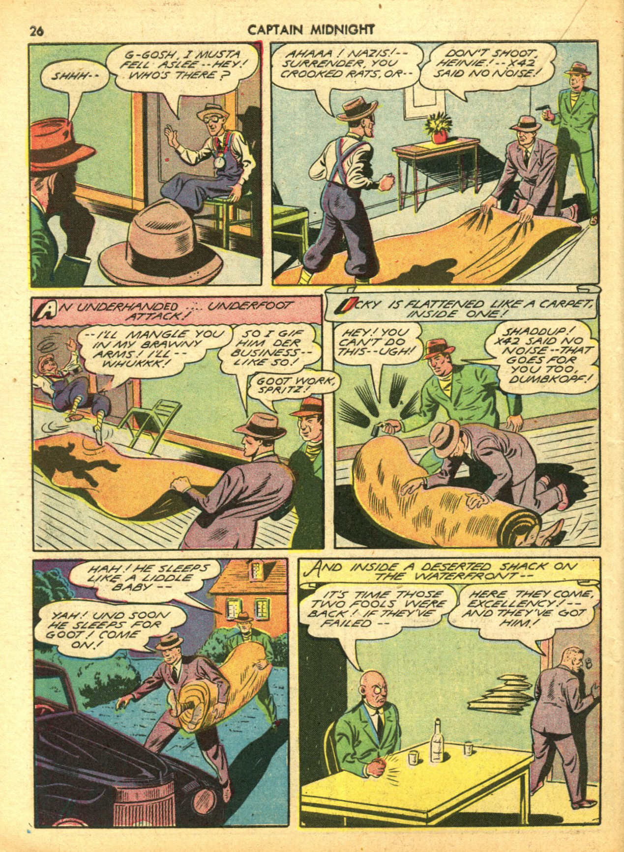 Read online Captain Midnight (1942) comic -  Issue #5 - 26