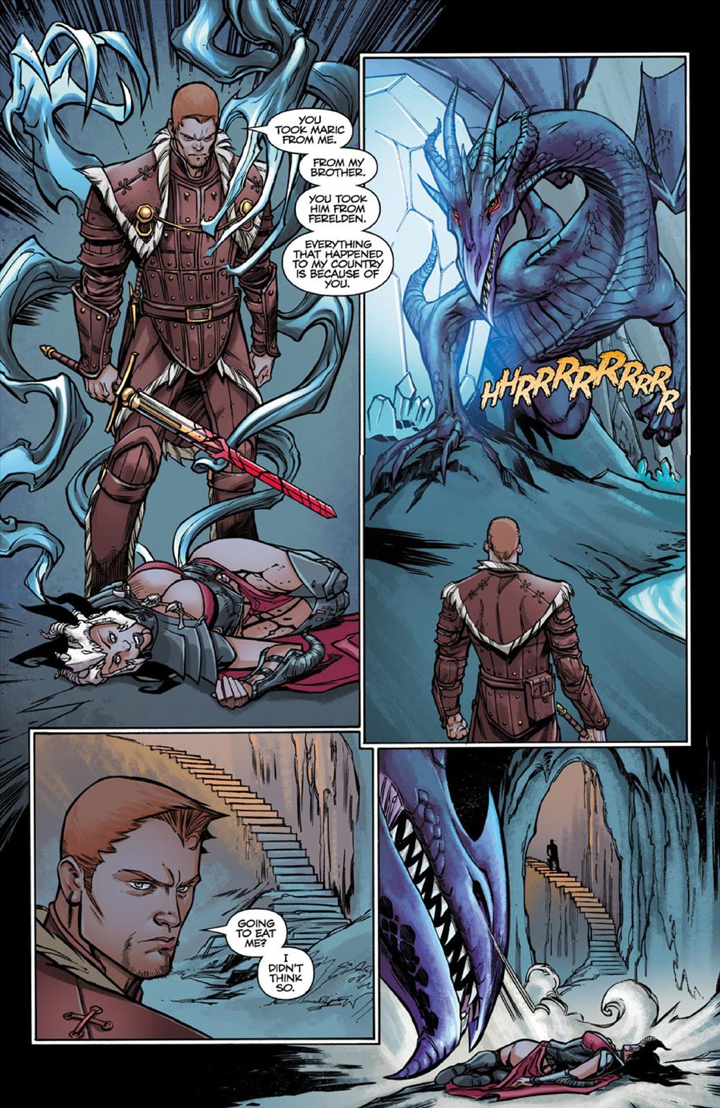 Read online Dragon Age: The Silent Grove comic -  Issue #6 - 10