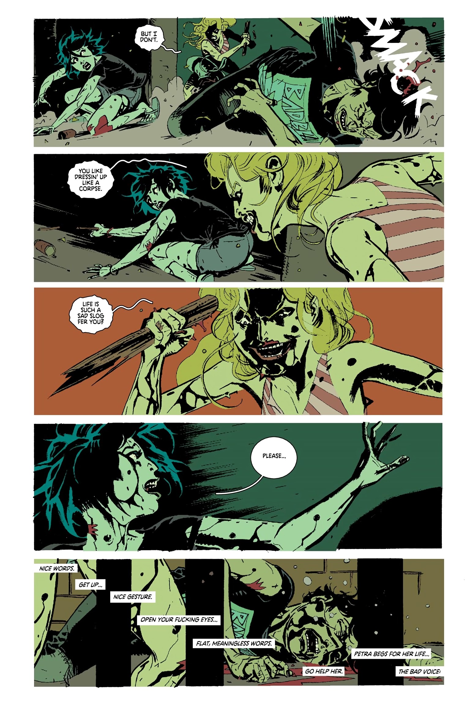 Read online Deadly Class comic -  Issue # _Deluxe Edition Teen Age Riot (Part 1) - 88