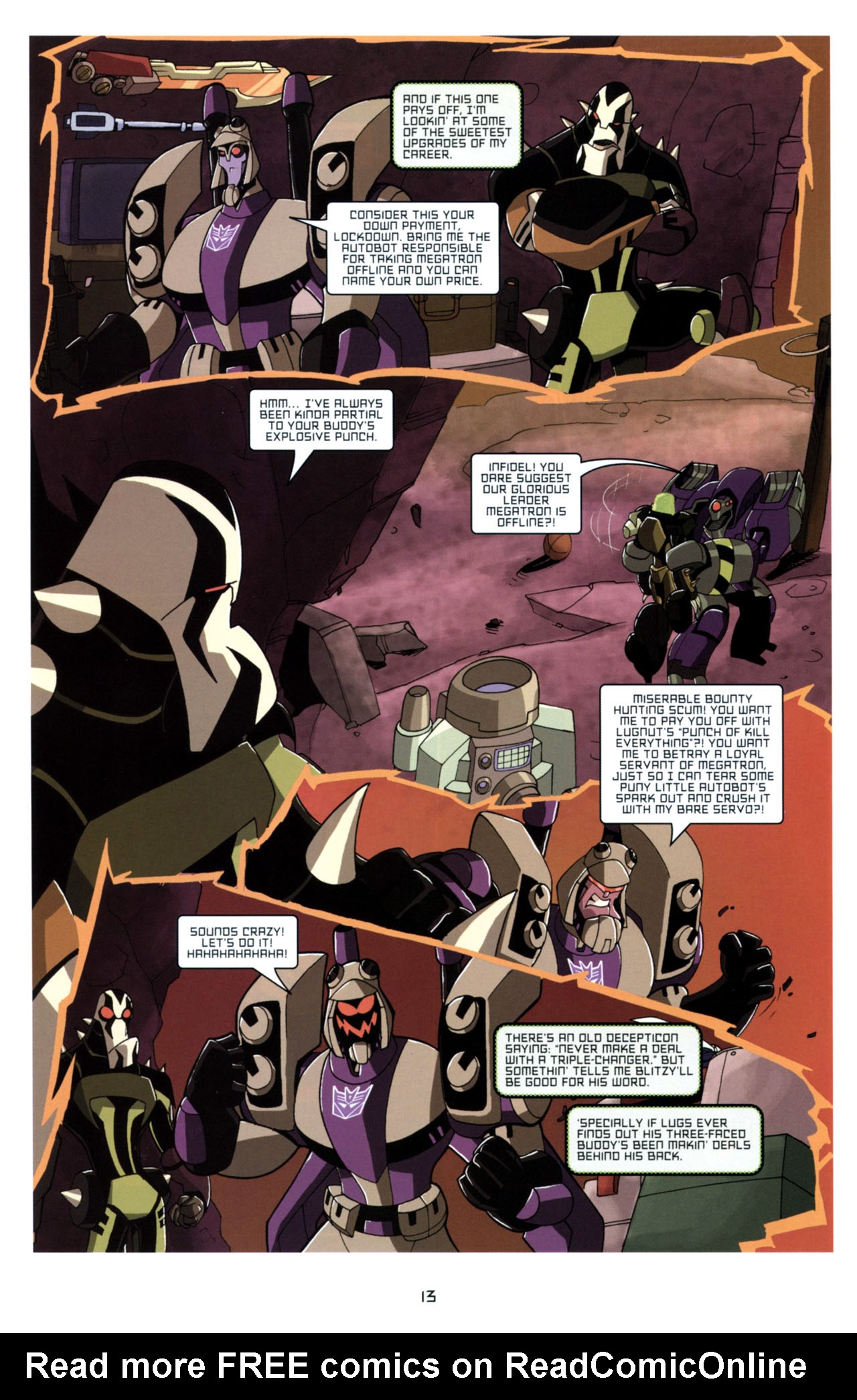 Read online Transformers Animated: The Arrival comic -  Issue #4 - 16