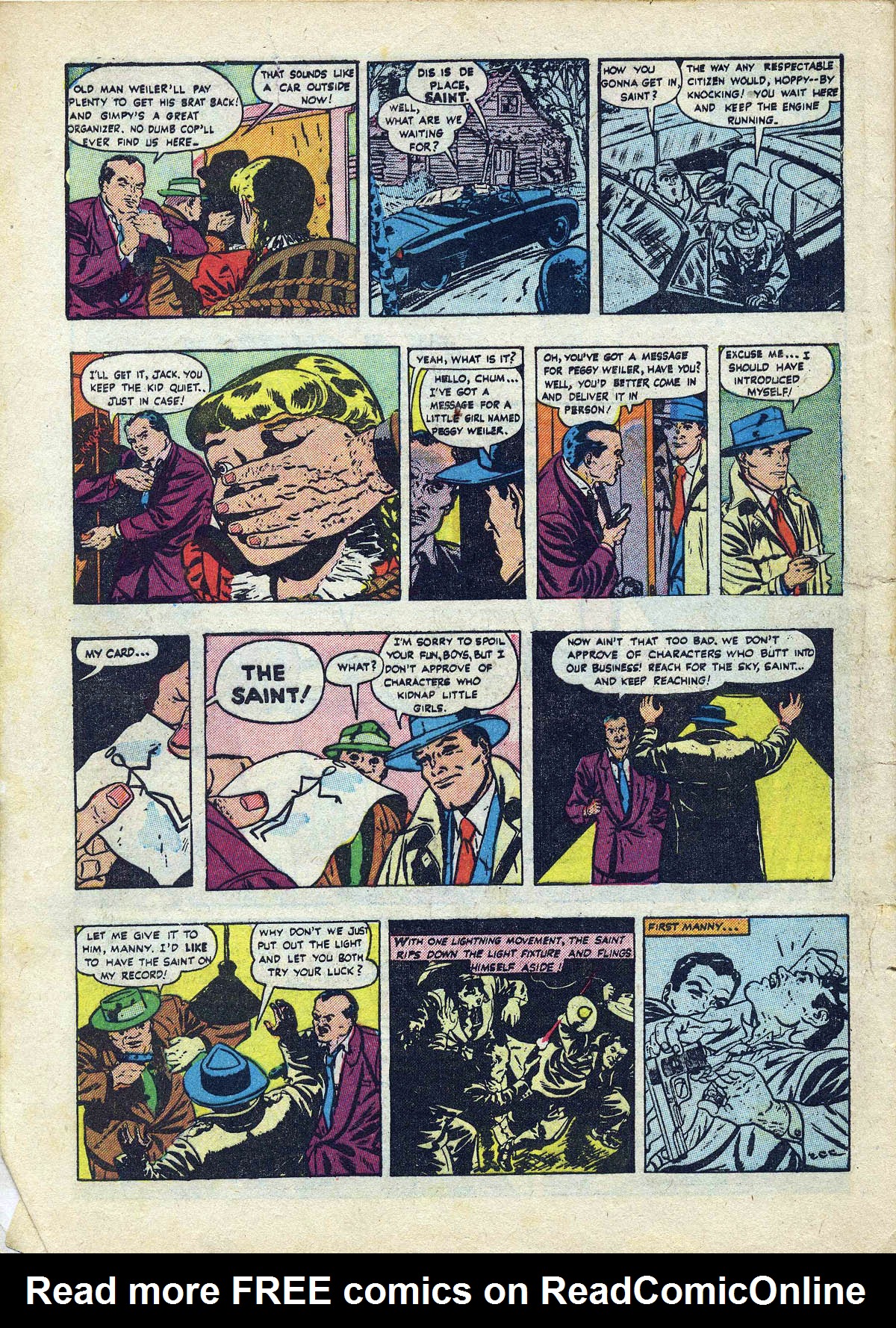 Read online The Saint (1947) comic -  Issue #8 - 4