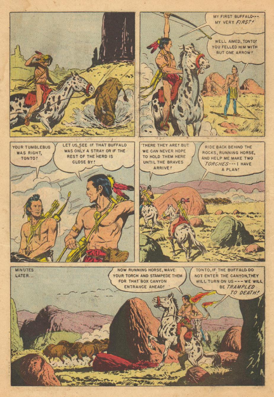 Read online Lone Ranger's Companion Tonto comic -  Issue #15 - 6