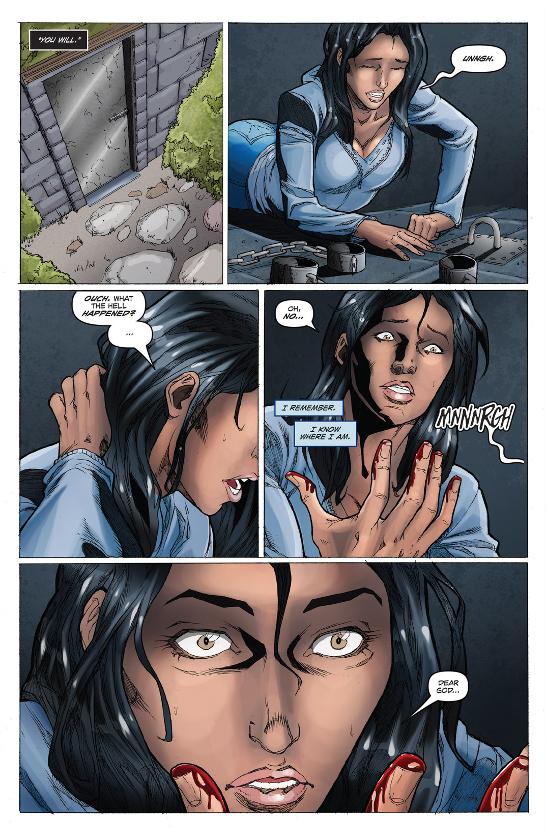Read online The Waking: Dreams End comic -  Issue #4 - 5